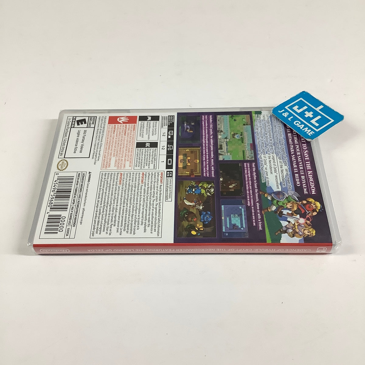 Cadence of Hyrule: Crypt of The NecroDancer Featuring The Legend of Zelda - (NSW) Nintendo Switch Video Games Nintendo