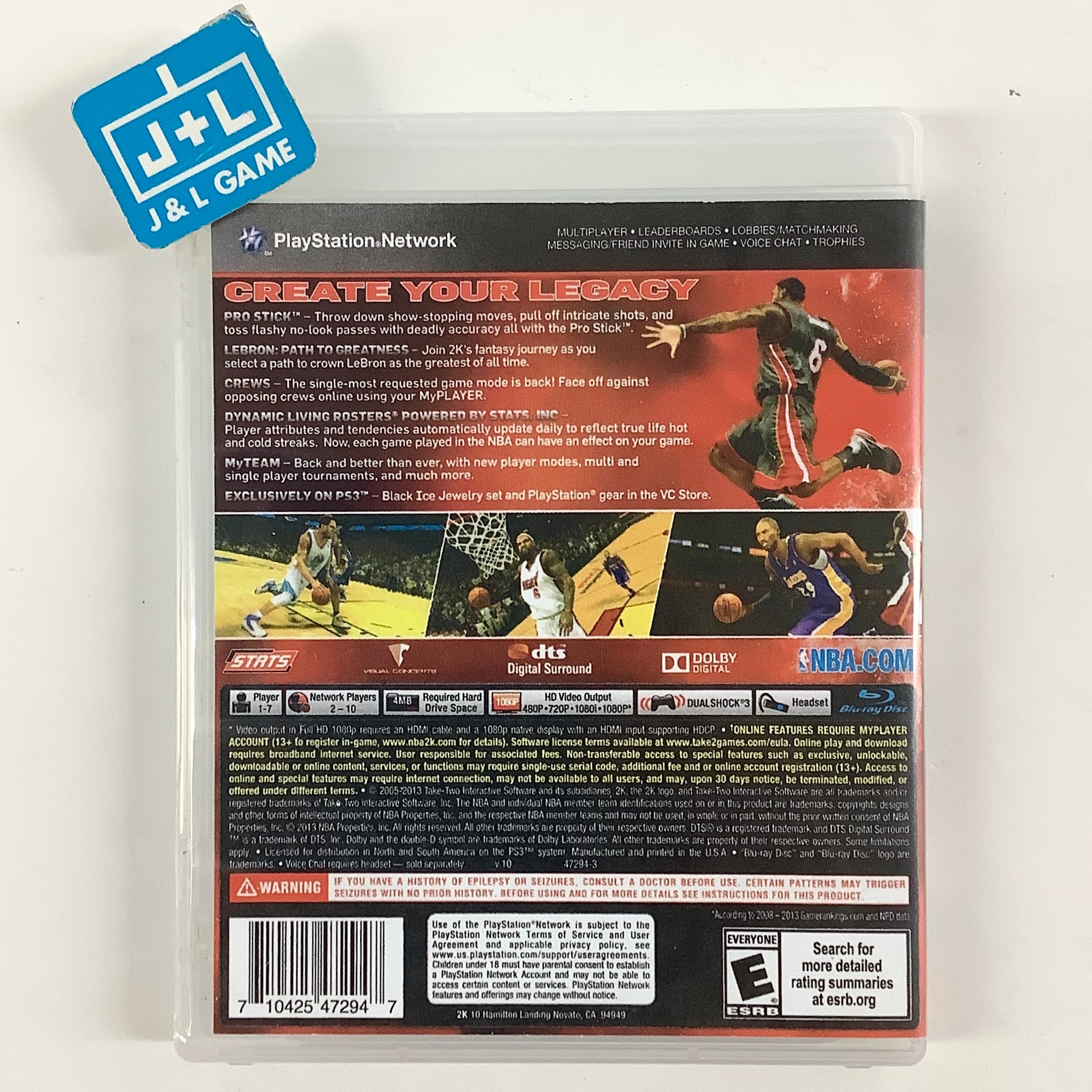 NBA 2K14 - (PS3) PlayStation 3 [Pre-Owned] Video Games 2K Sports