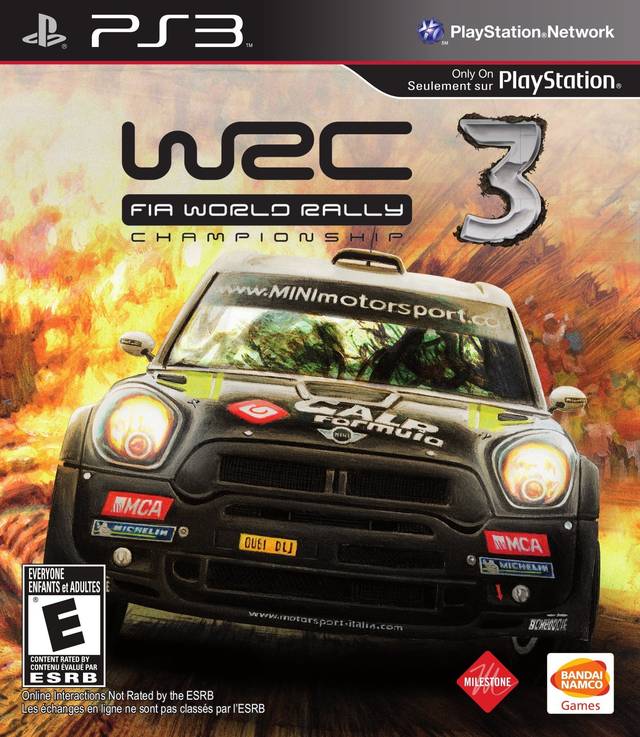 WRC 3: FIA World Rally Championship - (PS3) PlayStation 3 [Pre-Owned] Video Games Bandai Namco Games   