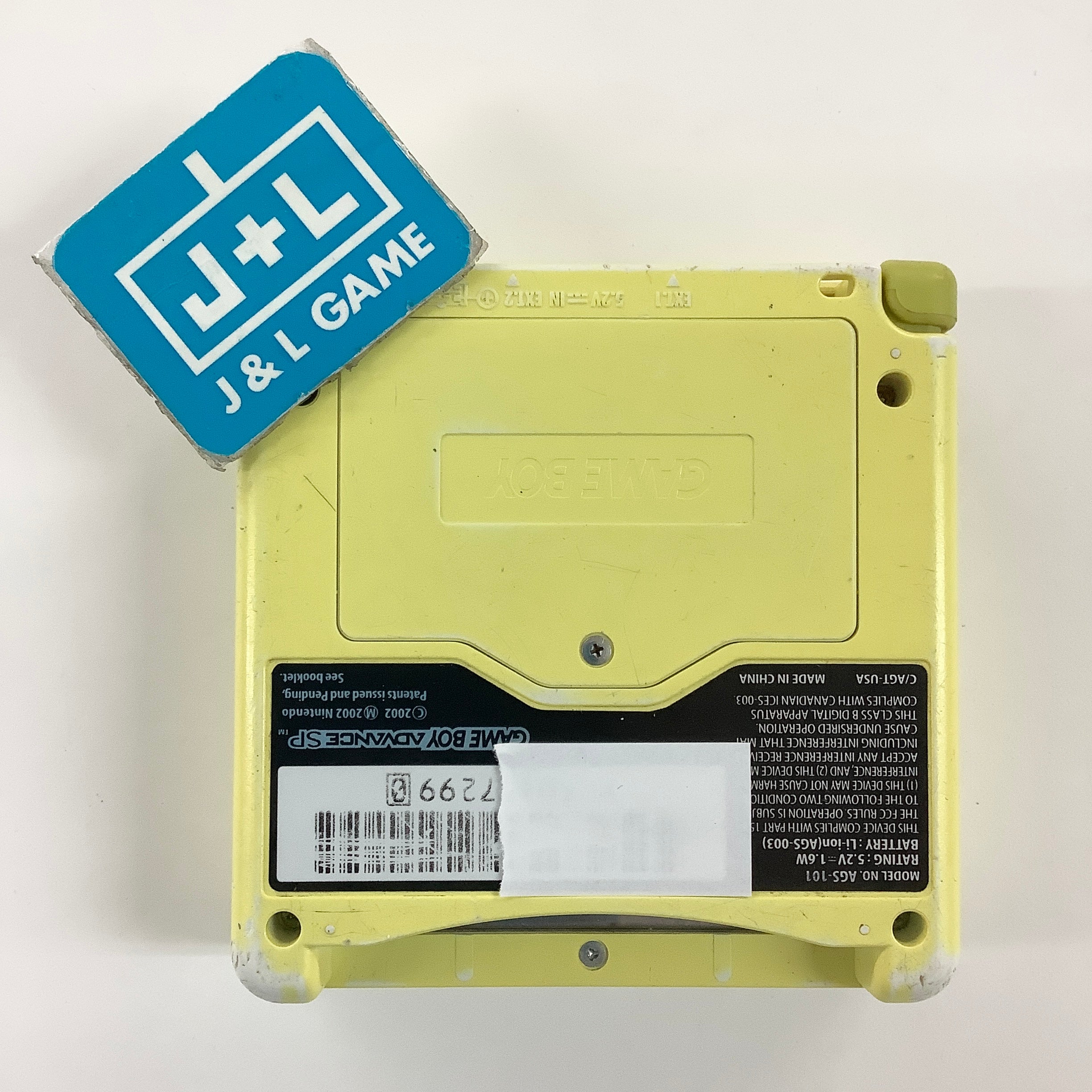 Nintendo Game Boy Advance SP Console AGS - 101 (SpongeBob SquarePants) - (GBA) Game Boy Advance SP [Pre-Owned] Consoles Nintendo