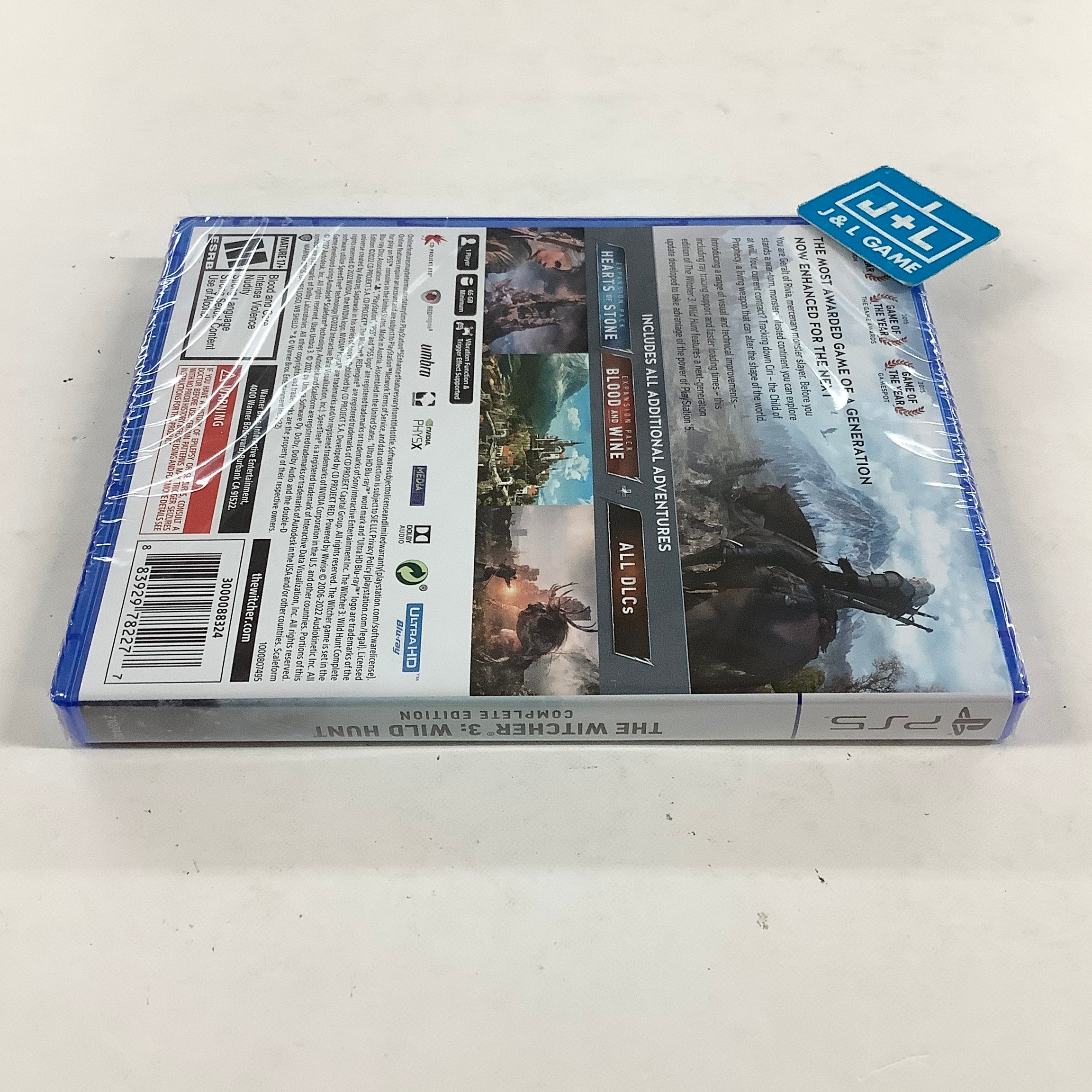 The Witcher 3: Wild Hunt (Complete Edition) - (PS5) PlayStation 5 Video Games WB Games