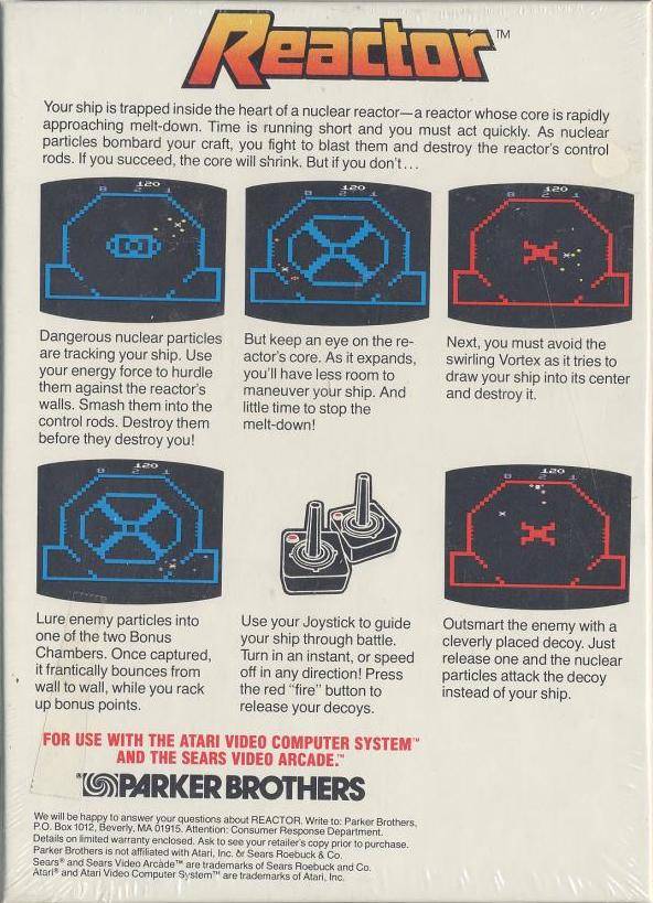 Reactor - Atari 2600 [Pre-Owned]