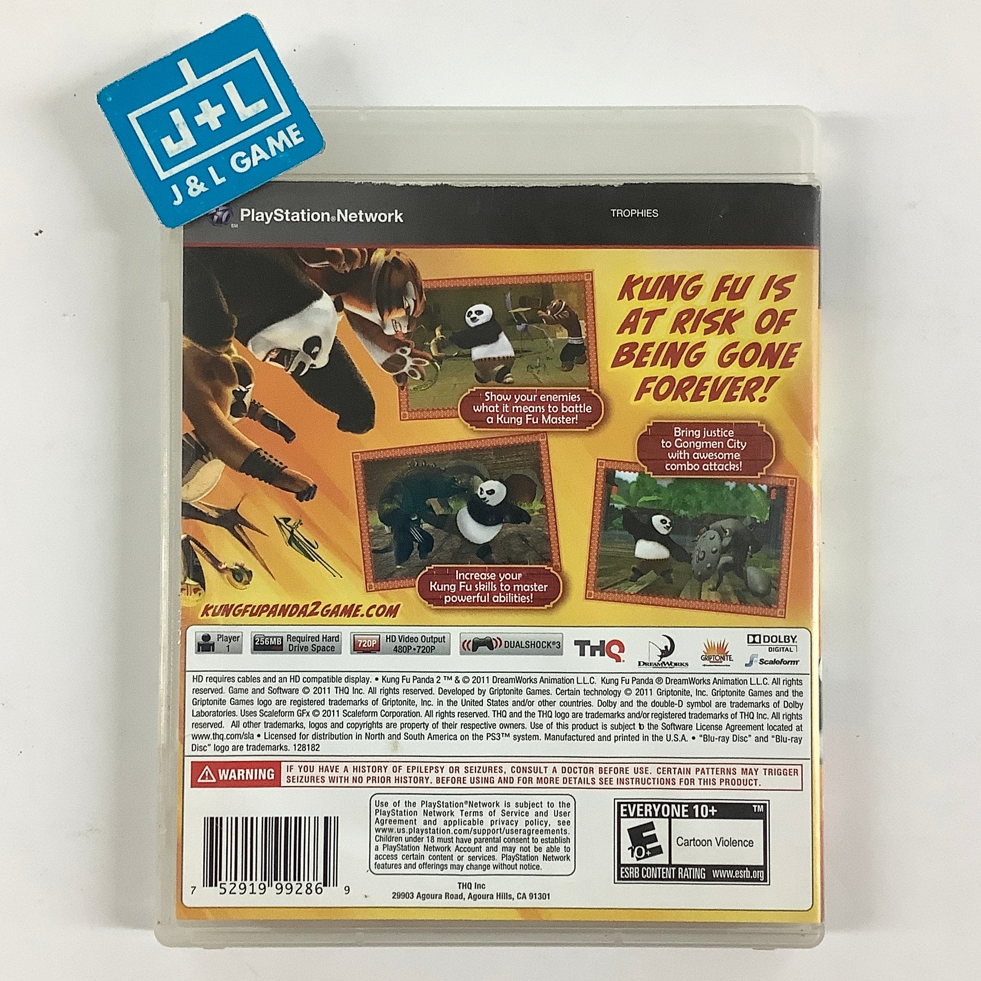 Kung Fu Panda 2 - (PS3) PlayStation 3 [Pre-Owned] Video Games THQ
