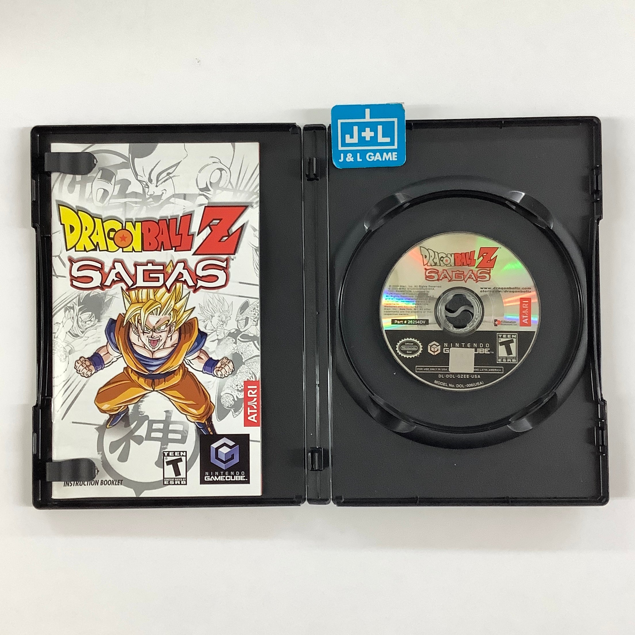 Dragon Ball Z: Sagas - (GC) GameCube [Pre-Owned] Video Games Atari SA