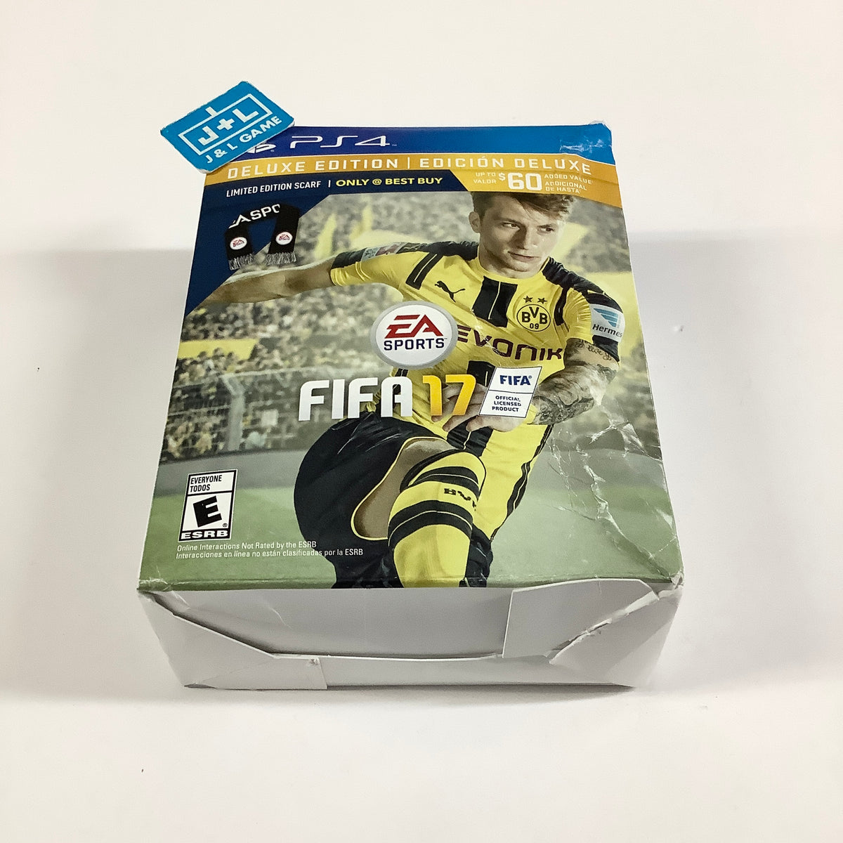 FIFA 17 (Deluxe Edition with Limited Edition Scarf) - (PS4) PlayStation 4 Video Games EA Sports