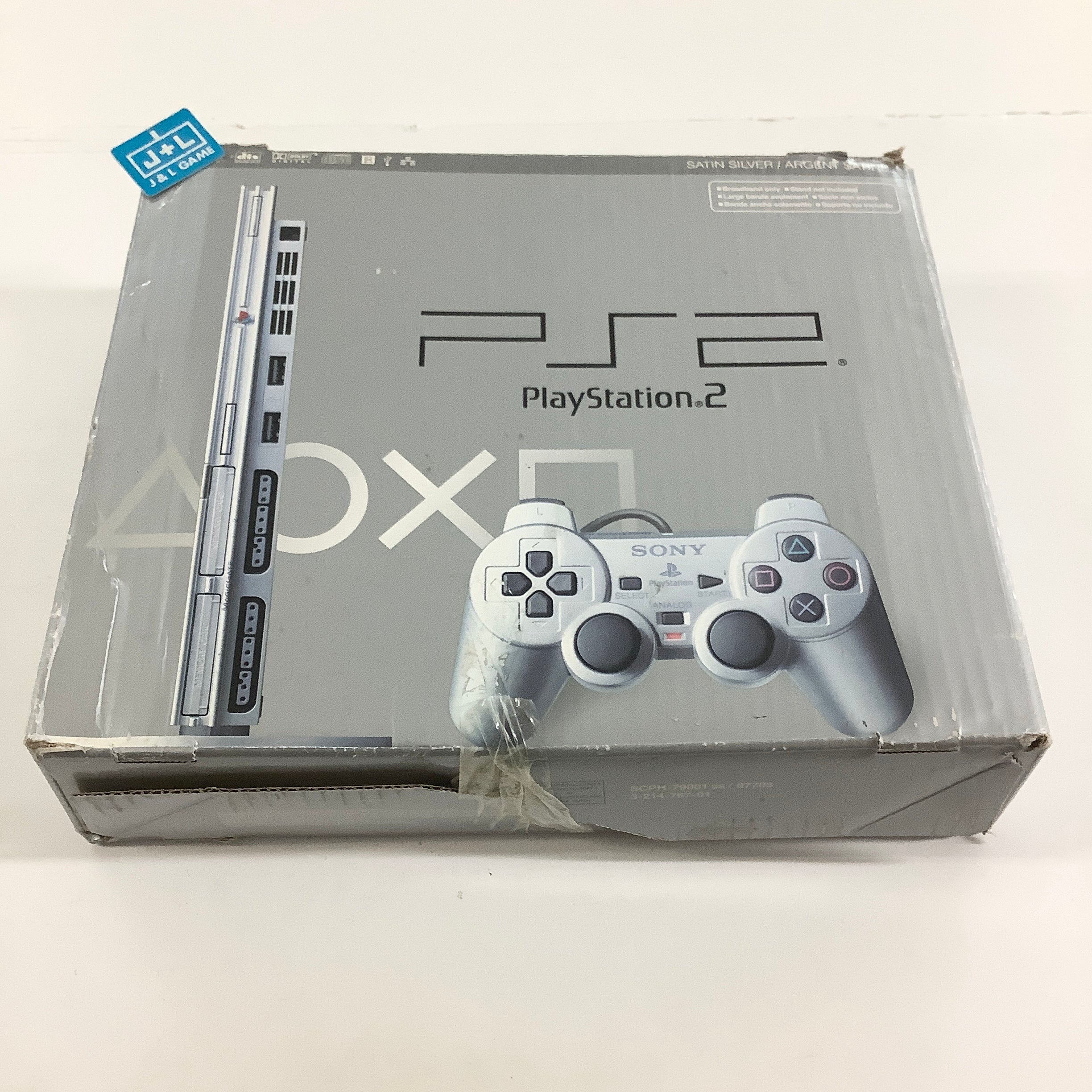 Sony PlayStation 2 Slim Console (Silver) - (PS2) PlayStation 2 [Pre-Owned] Consoles Sony