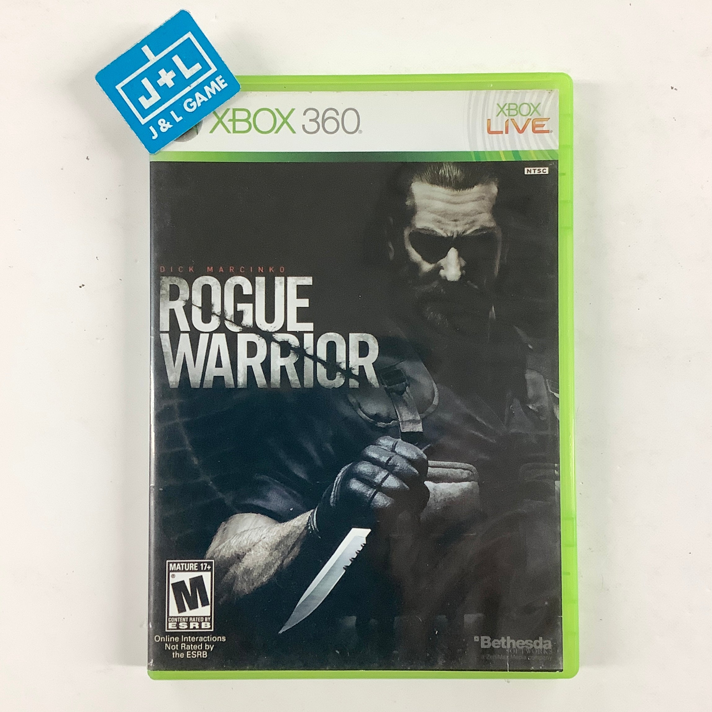 Rogue Warrior - Xbox 360 [Pre-Owned] Video Games Bethesda Softworks
