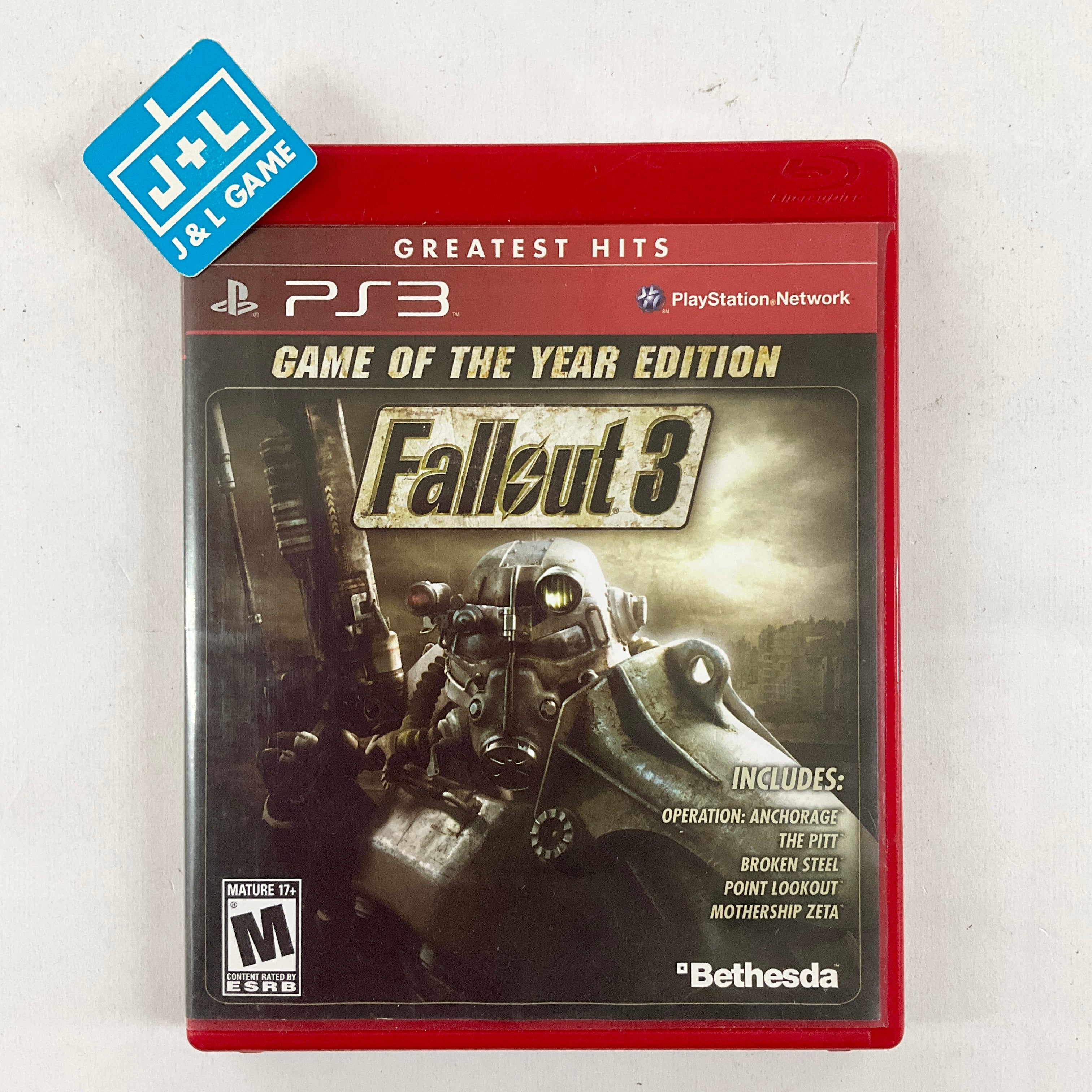 Fallout 3: Game of the Year Edition (Greatest Hits) - (PS3) PlayStation 3 [Pre-Owned] Video Games Bethesda Softworks