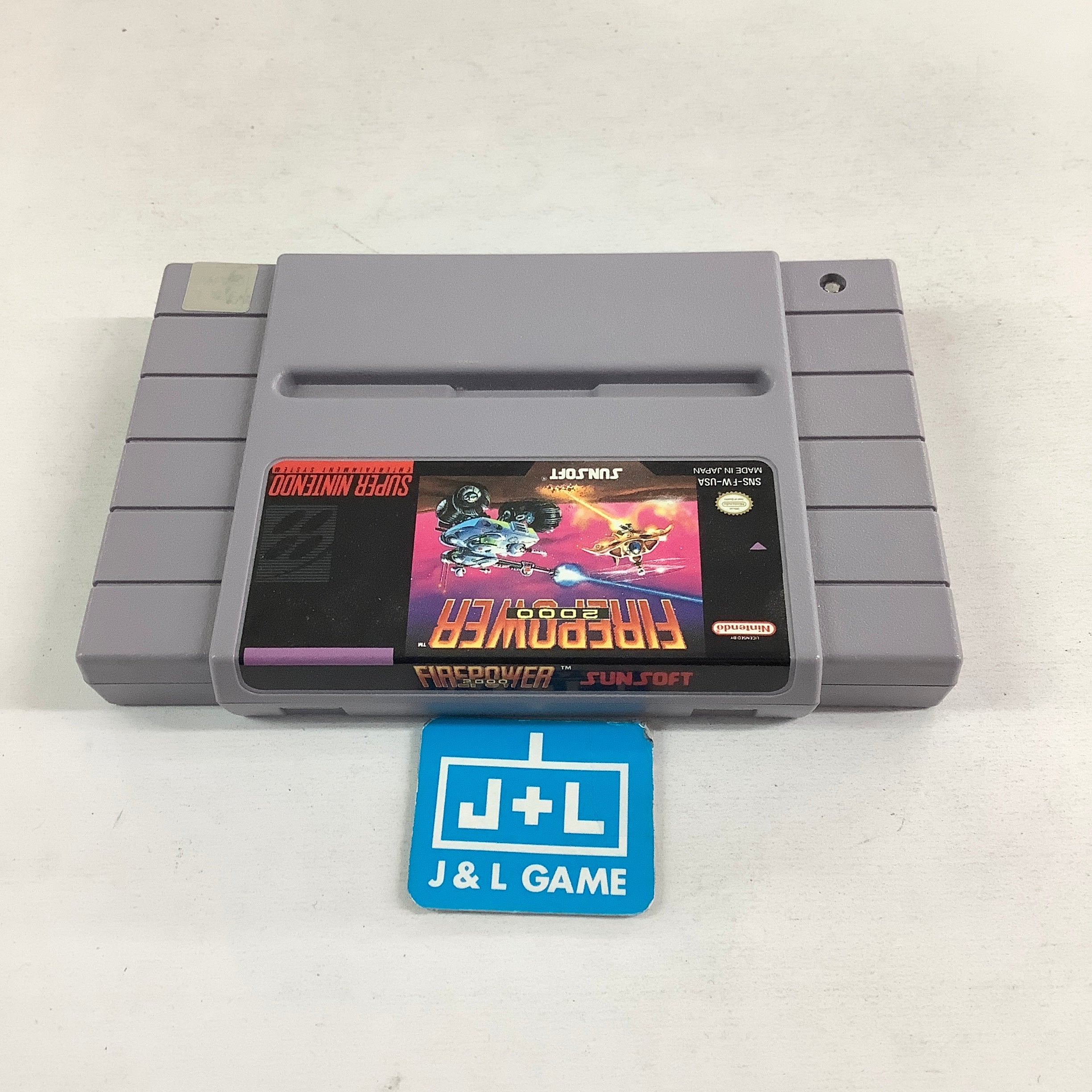 Firepower 2000 - (SNES) Super Nintendo [Pre-Owned] Video Games SunSoft
