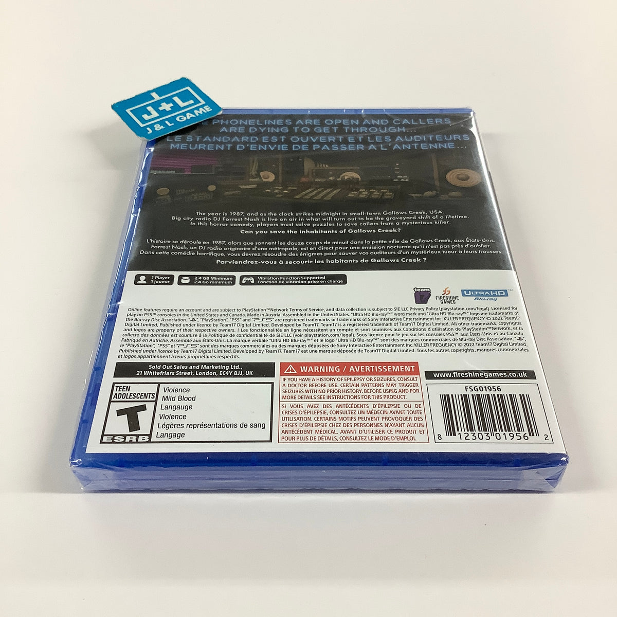 Killer Frequency - (PS5) PlayStation 5 Video Games Fireshine Games