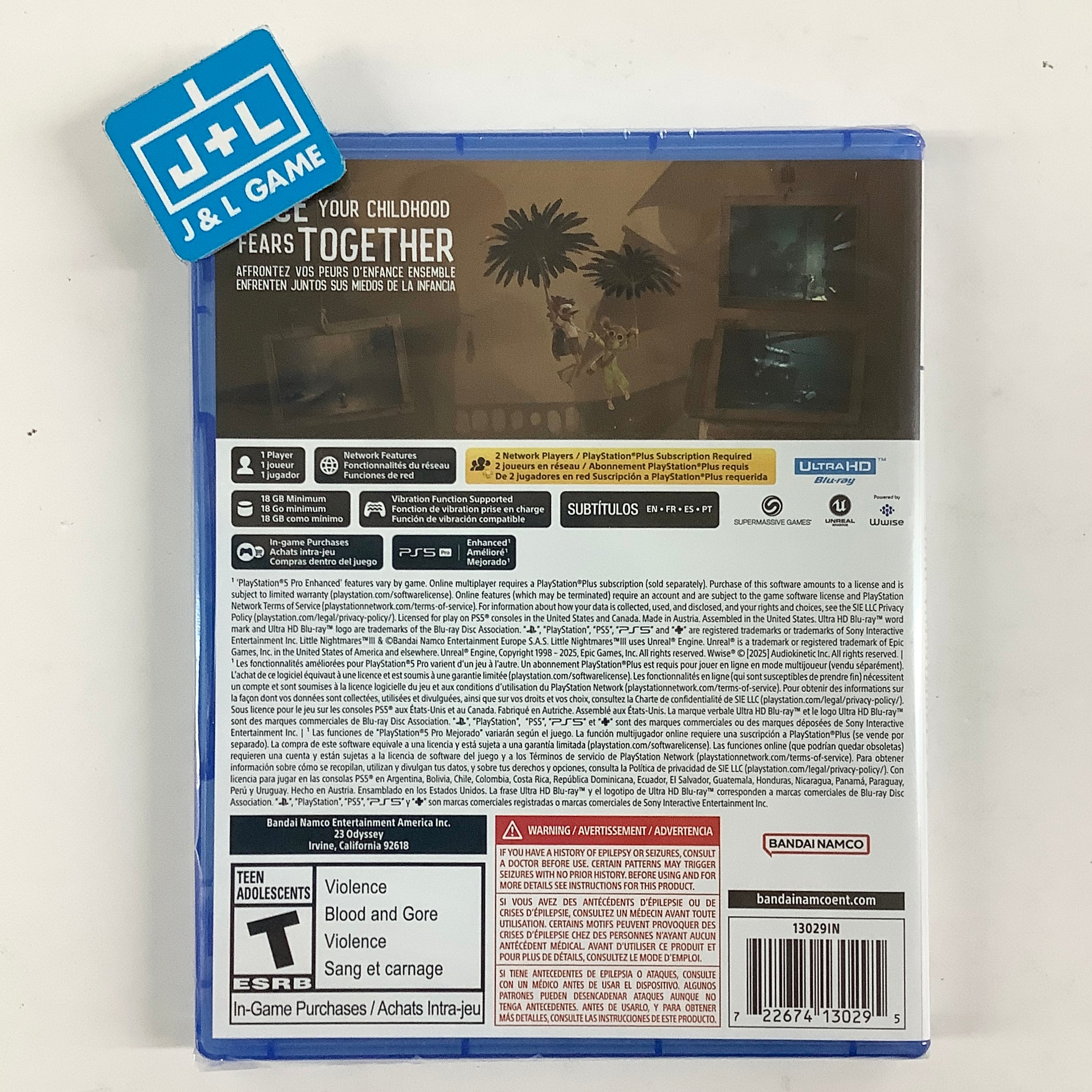 Little Nightmares III - (PS5) PlayStation 5 Video Games Bandai Namco Entertainment