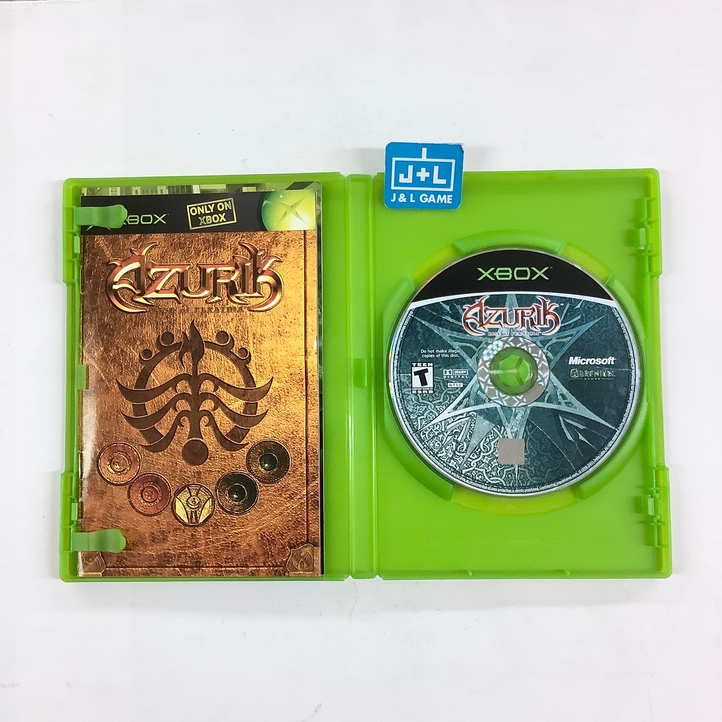Azurik: Rise of Perathia - (XB) Xbox [Pre-Owned] Video Games Microsoft Game Studios