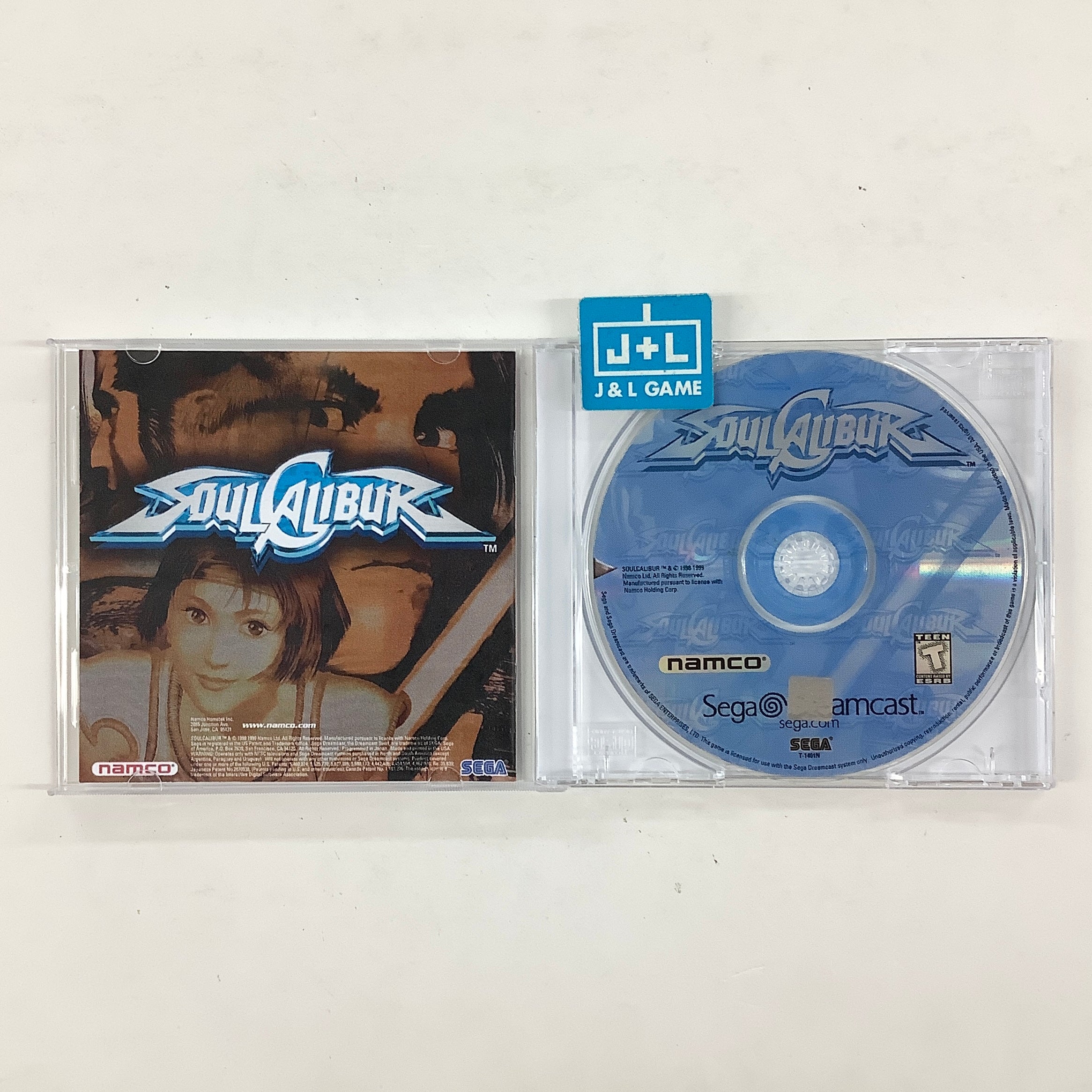 SoulCalibur - (DC) SEGA Dreamcast [Pre-Owned] Video Games Namco