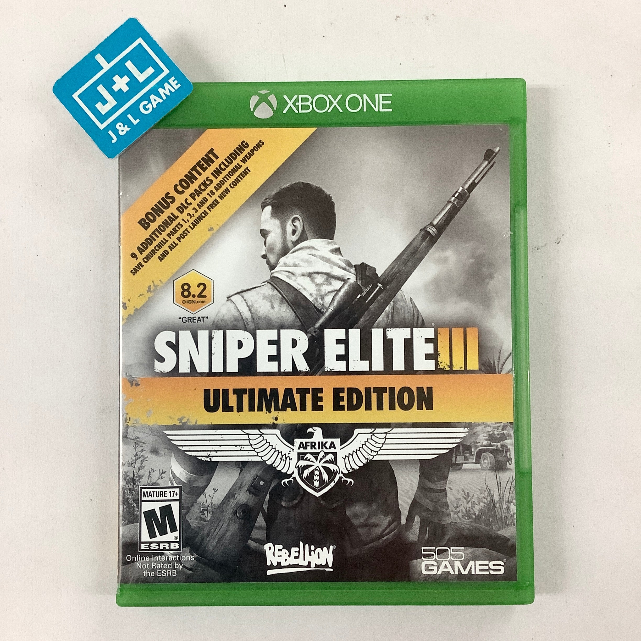Sniper Elite III (Ultimate Edition) - (XB1) Xbox One [Pre-Owned] Video Games 505 Games