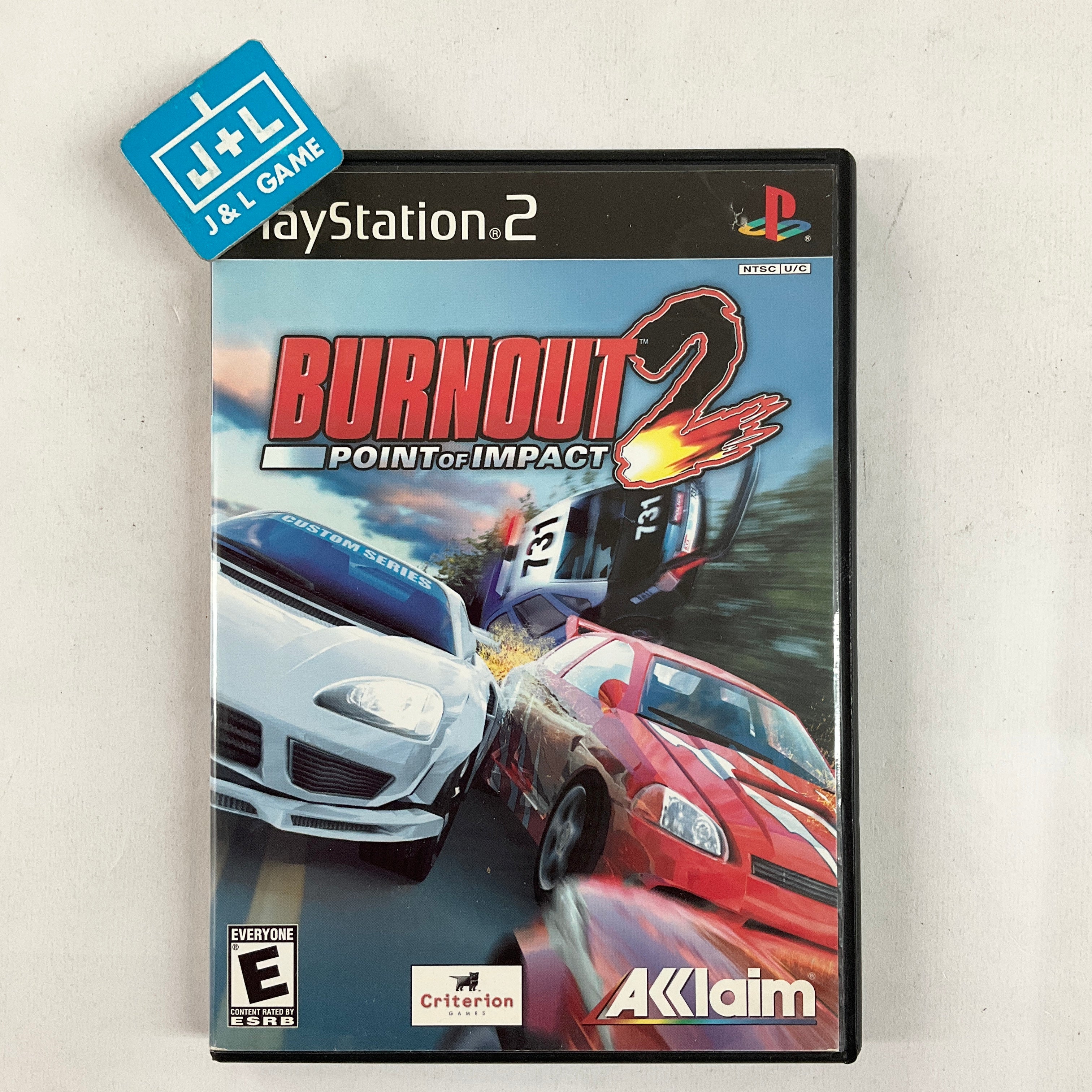 Burnout 2: Point of Impact - (PS2) PlayStation 2 [Pre-Owned] Video Games Acclaim