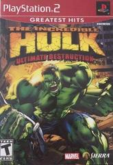 The Incredible Hulk: Ultimate Destruction (Greatest Hits) - (PS2) PlayStation 2 [Pre-Owned] Video Games VU Games   
