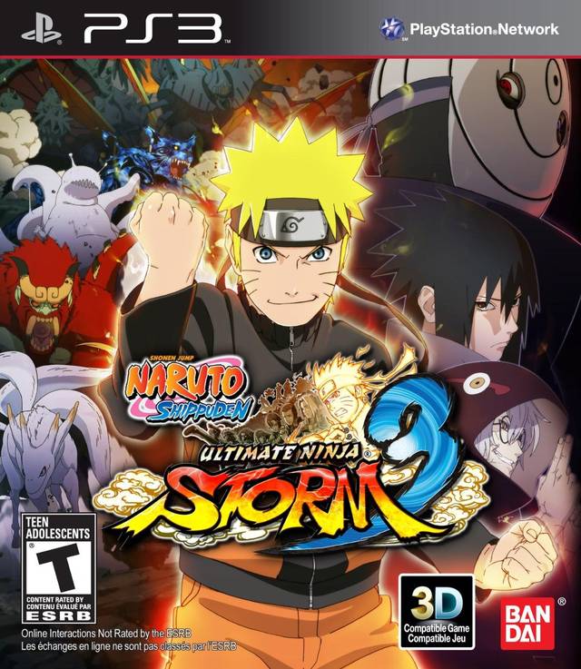 Naruto Shippuden: Ultimate Ninja Storm 3 - (PS3) PlayStation 3 [Pre-Owned] Video Games Namco Bandai Games   