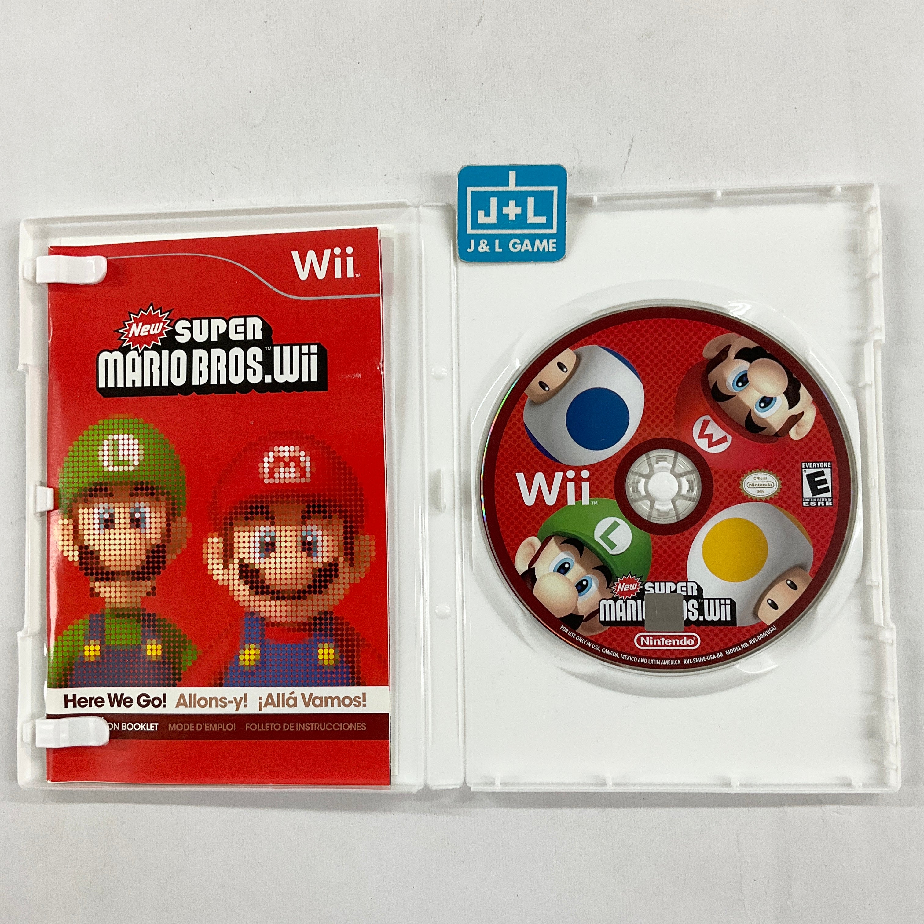 New Super Mario Bros. Wii - Nintendo Wii [Pre-Owned] Video Games Nintendo
