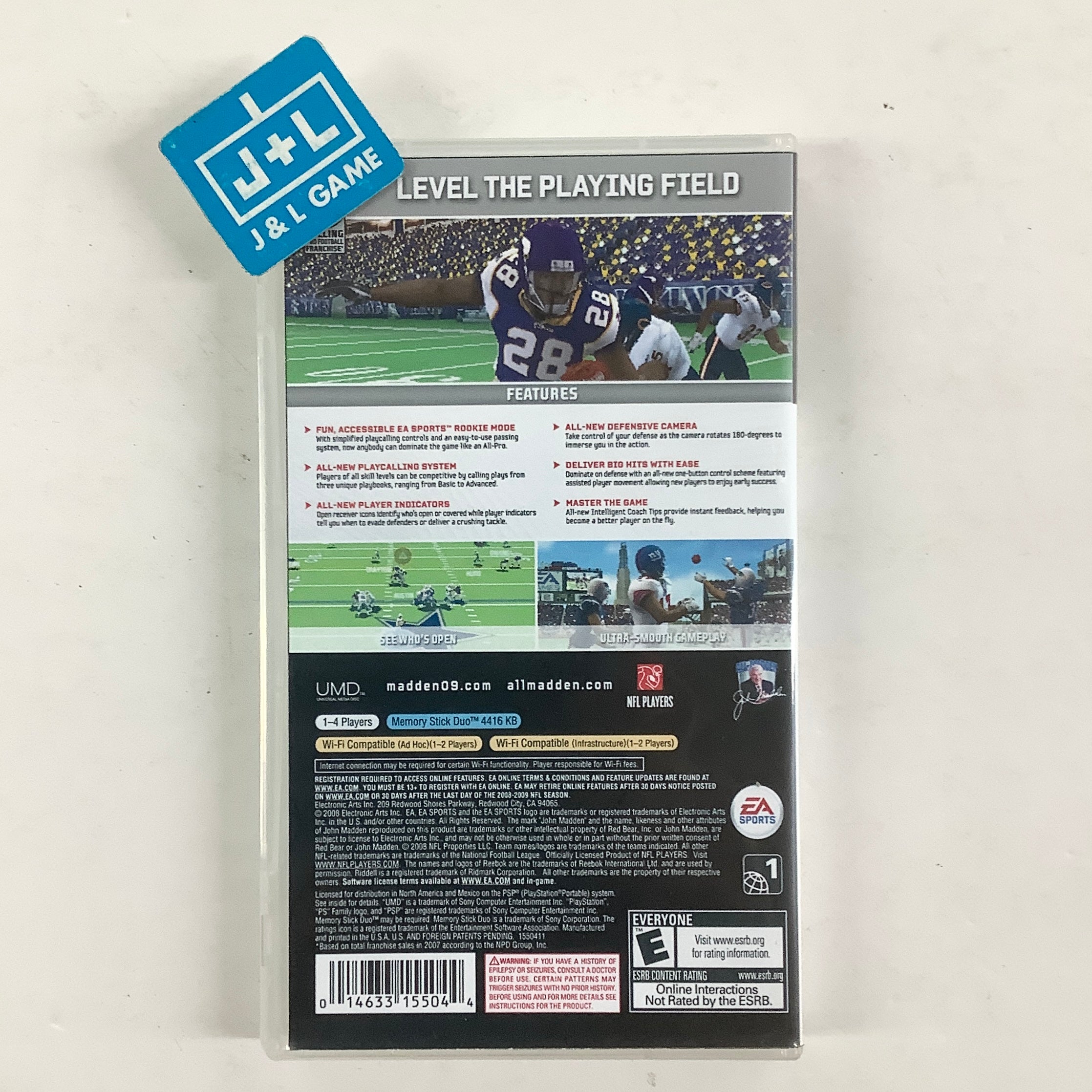 Madden NFL 09 - Sony PSP [Pre-Owned] Video Games EA Sports