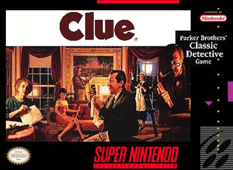 Clue - (SNES) Super Nintendo [Pre-Owned] Video Games Parker Brothers   