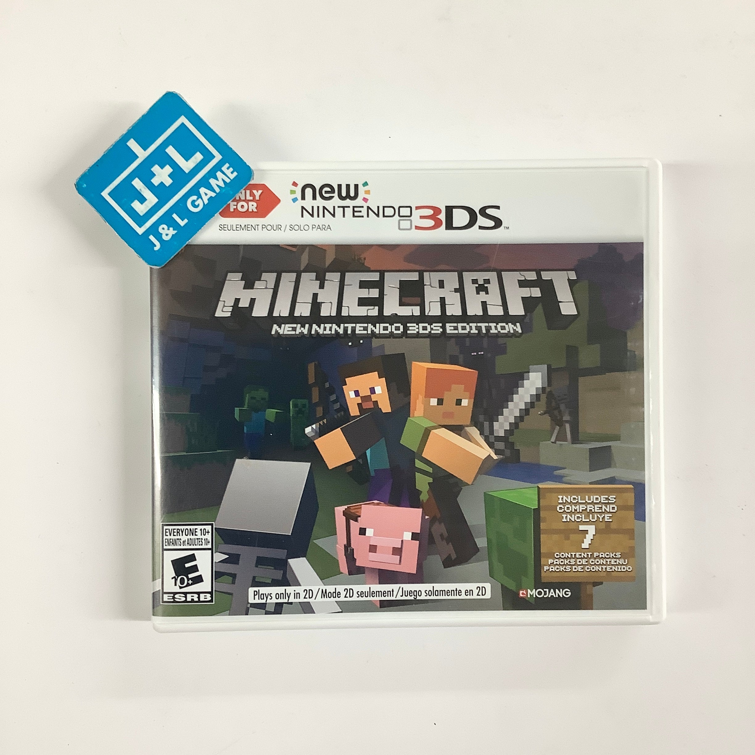 Minecraft: New Nintendo 3DS Edition - Nintendo 3DS [Pre-Owned] Video Games Mojang AB