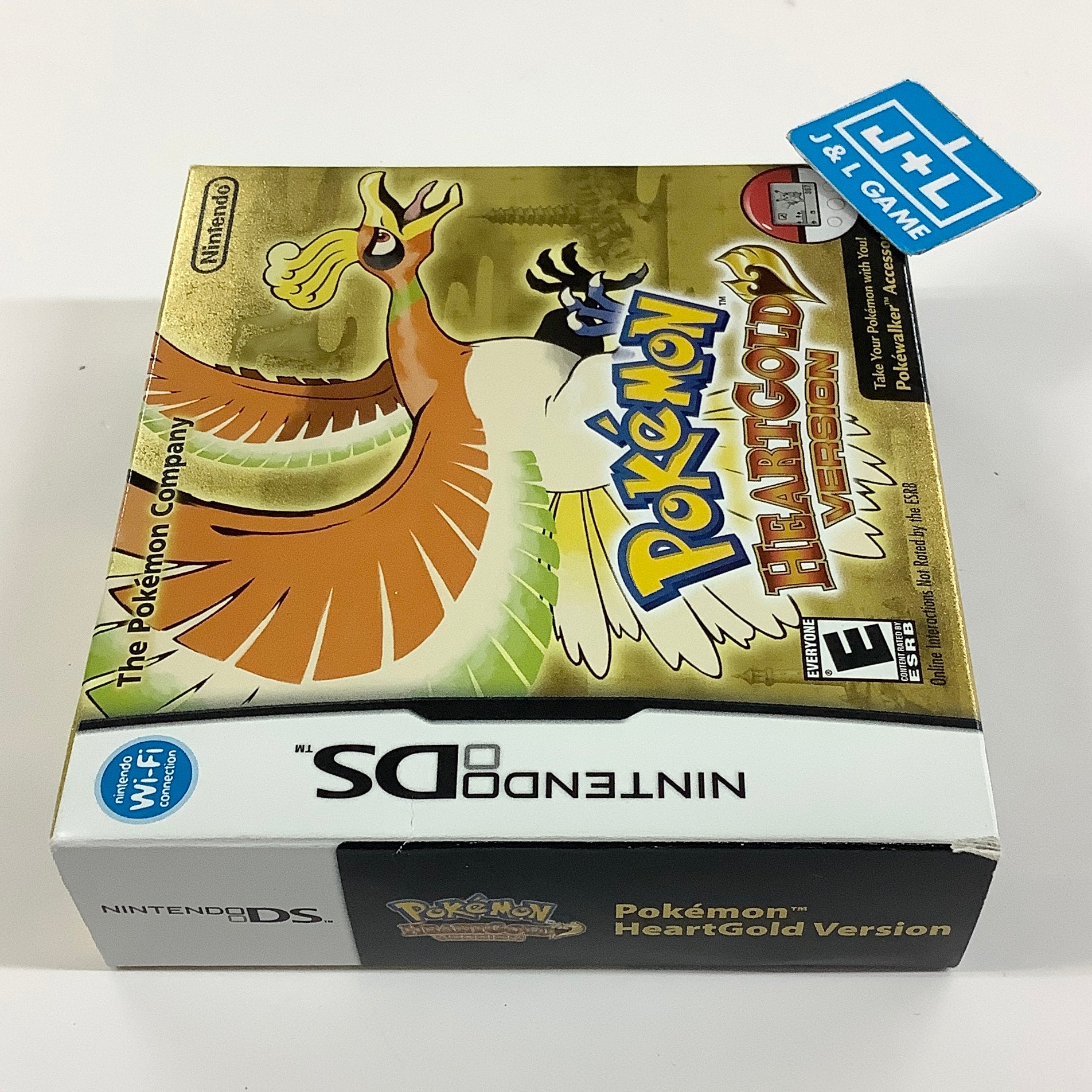 Pokemon HeartGold Version (w/ Pokewalker) - (NDS) Nintendo DS [Pre-Owned]