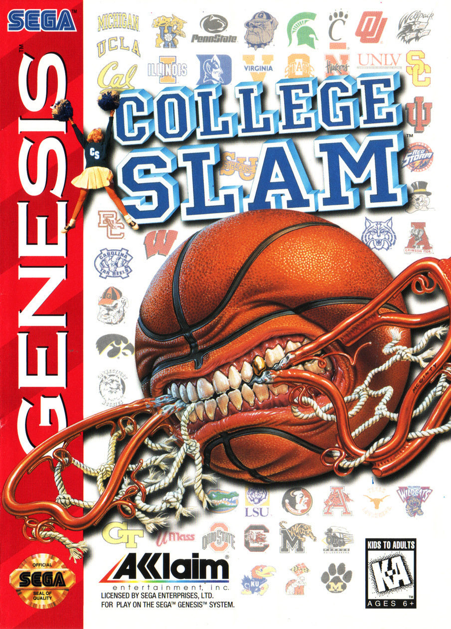 College Slam - (SG) SEGA Genesis [Pre-Owned] Video Games Acclaim   