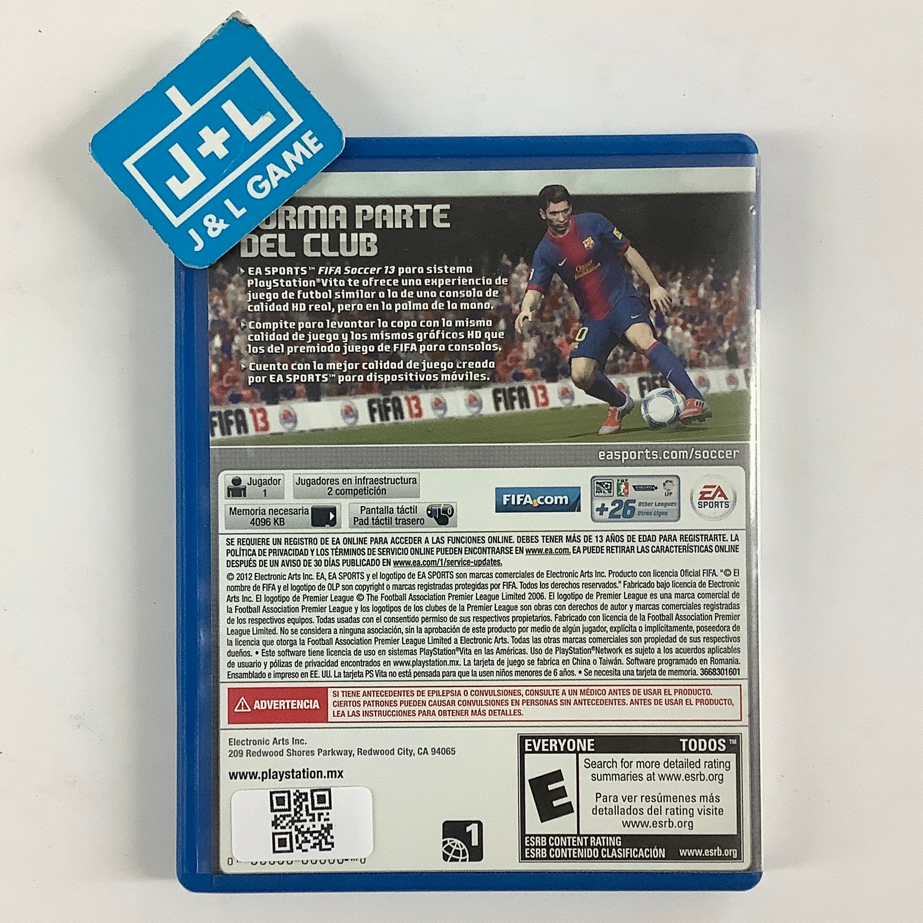 FIFA Soccer 13 - (PSV) PlayStation Vita [Pre-Owned] Video Games Electronic Arts