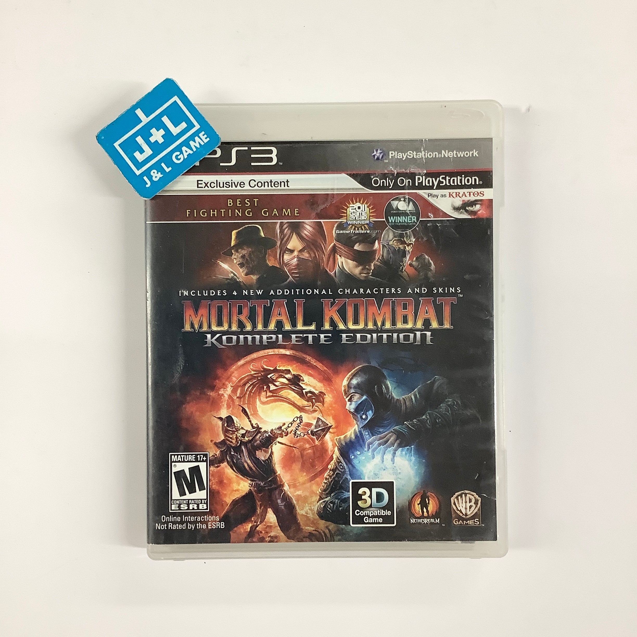 Mortal Kombat Komplete Edition - (PS3) PlayStation 3 [Pre-Owned] Video Games Warner Bros. Interactive Entertainment