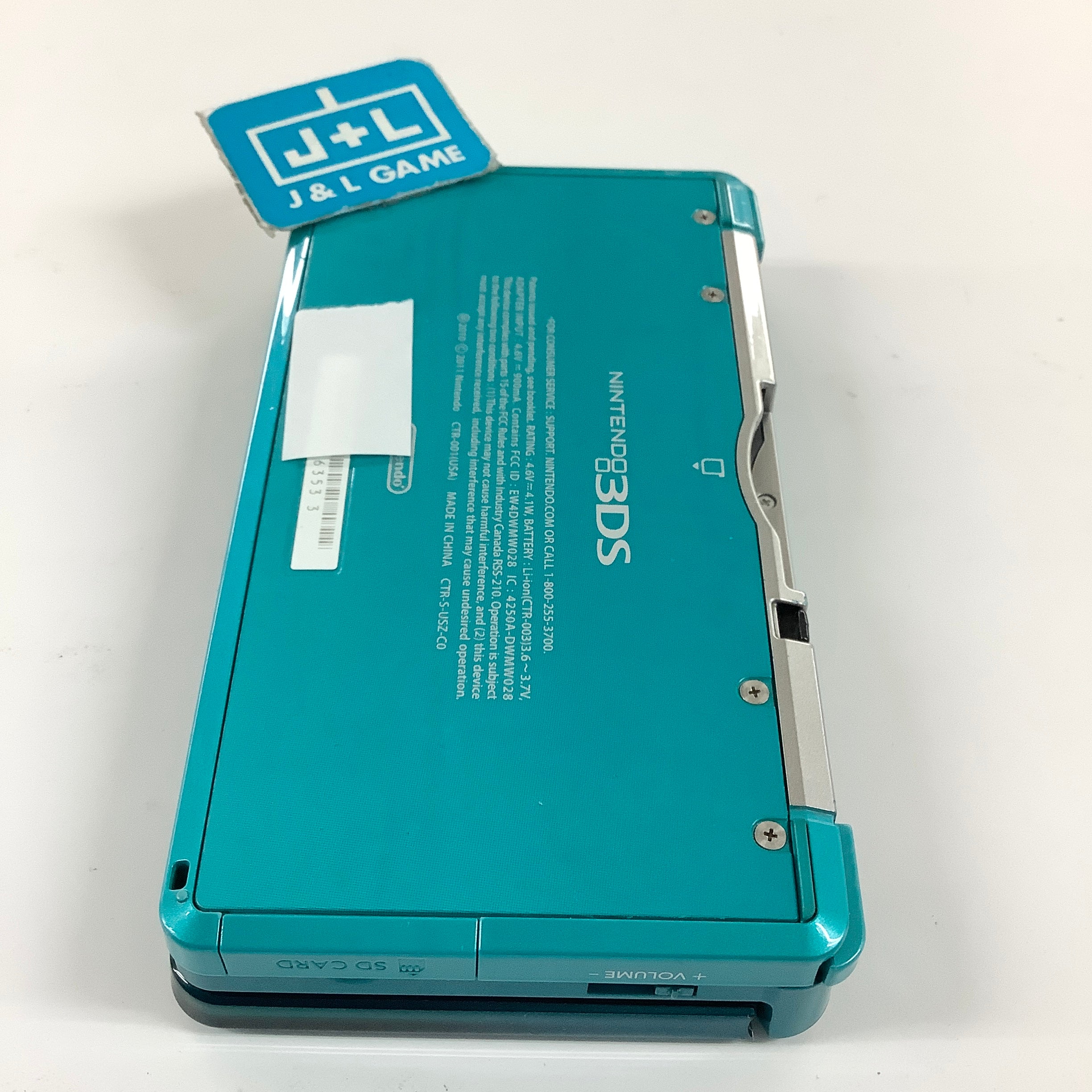 Nintendo 3DS Console (Aqua Blue) - Nintendo 3DS [Pre-Owned] Consoles Nintendo