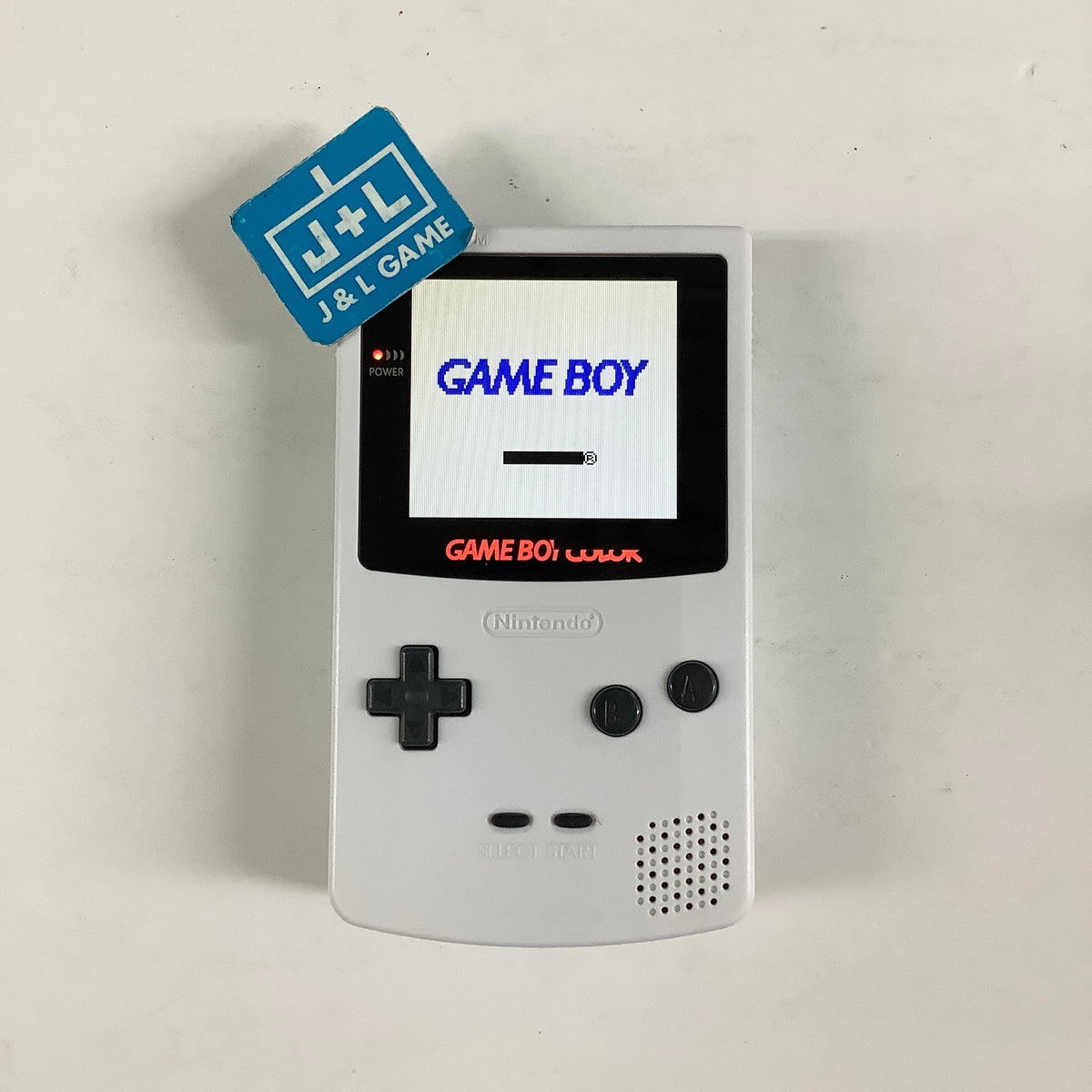 Nintendo Game Boy Color Console (White with Backlight) - (GBC) Game Boy Color [Pre-Owned]