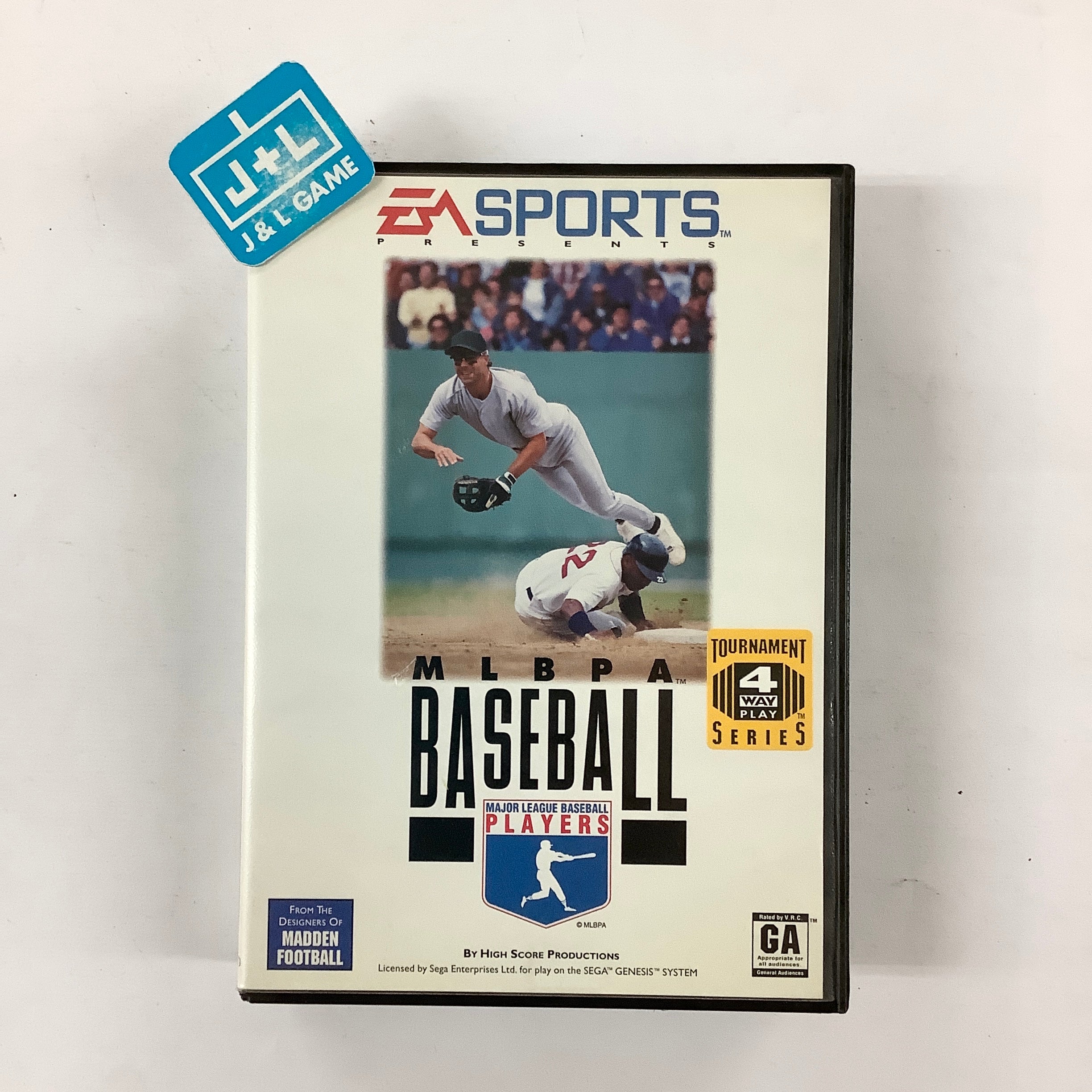 MLBPA Baseball - (SG) SEGA Genesis [Pre-Owned] Video Games EA Sports   