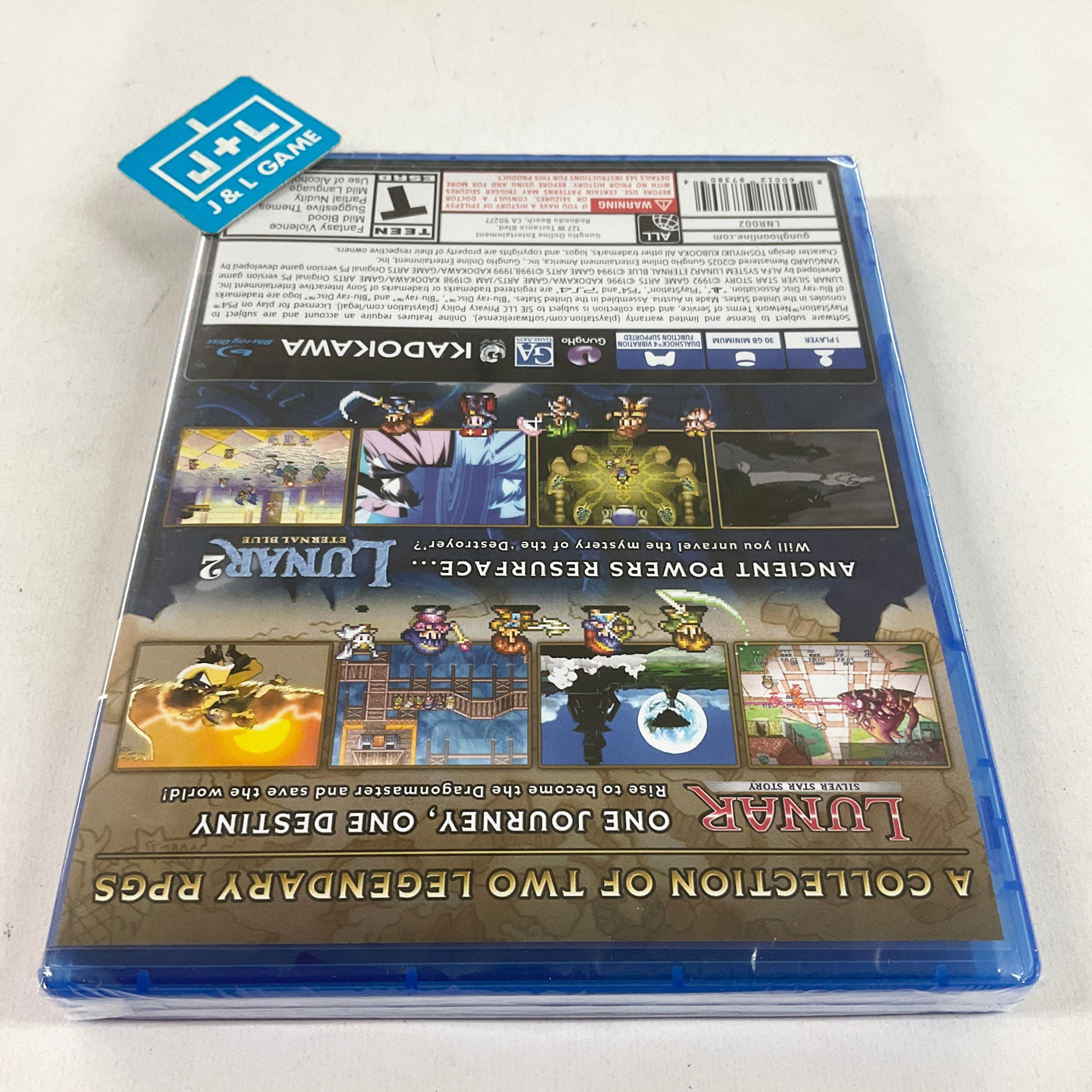LUNAR Remastered Collection - (PS4) PlayStation 4 Video Games GungHo Online Entertainment, Inc.