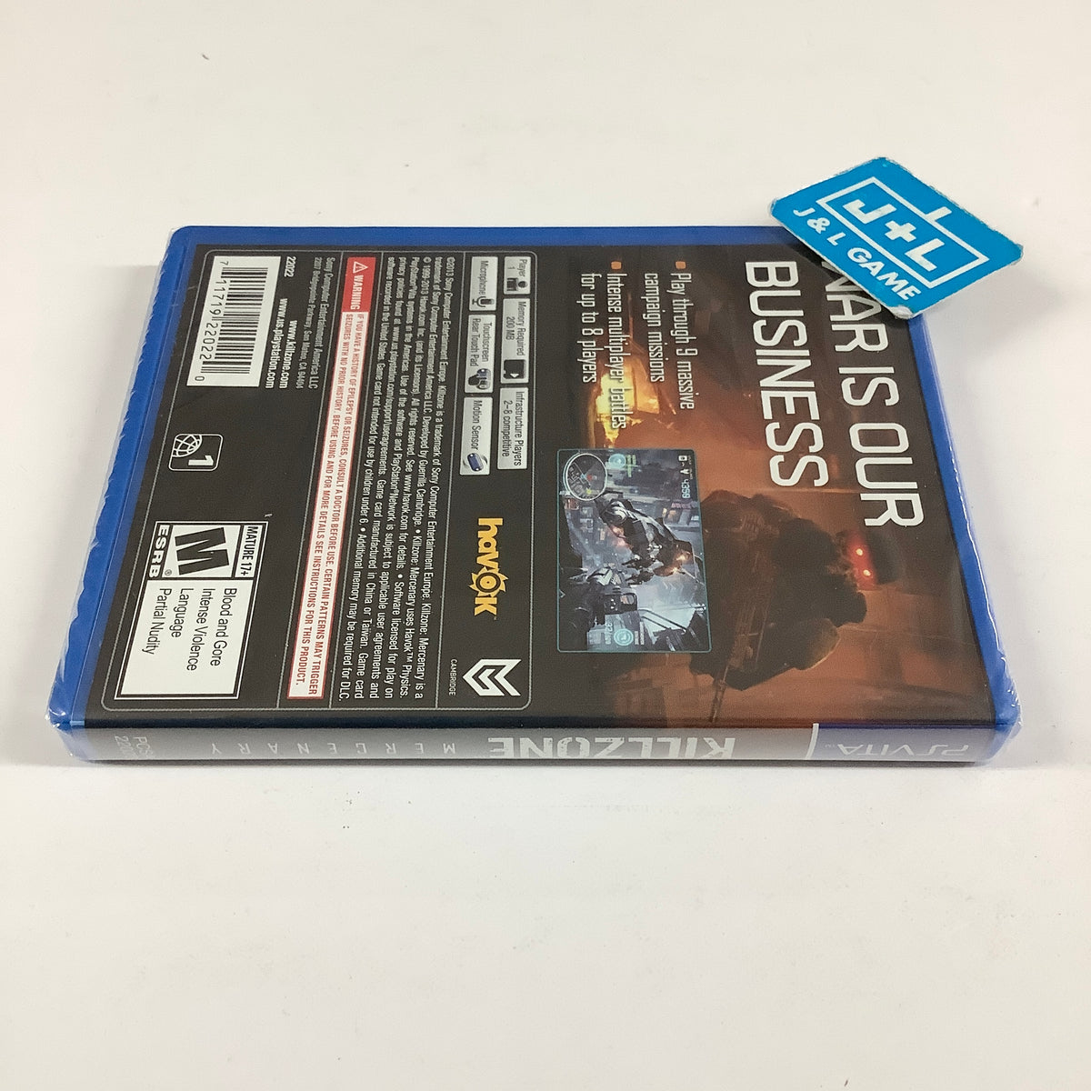 Killzone Mercenary - (PSV) PlayStation Vita Video Games PlayStation