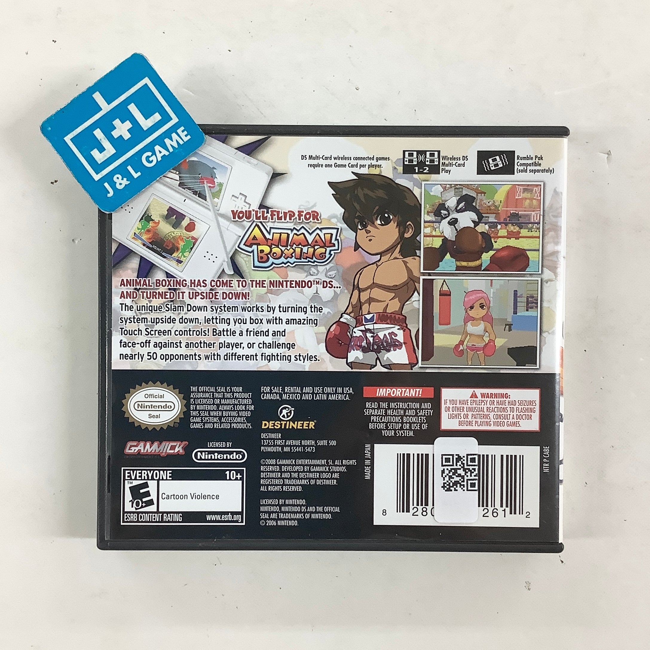 Animal Boxing - (NDS) Nintendo DS [Pre-Owned] Video Games Destineer