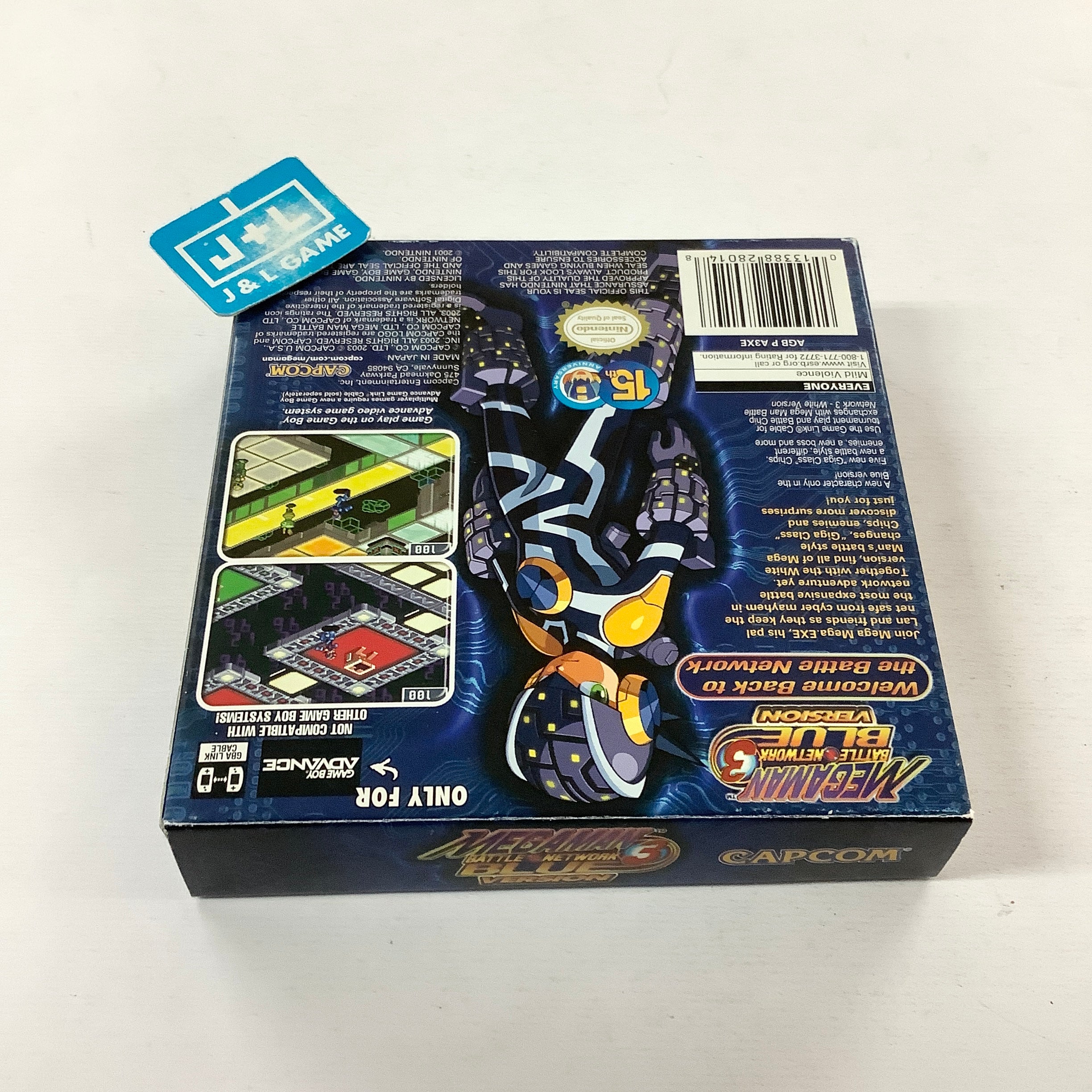 Mega Man Battle Network 3: Blue Version - (GBA) Game Boy Advance [Pre-Owned] Video Games Capcom   