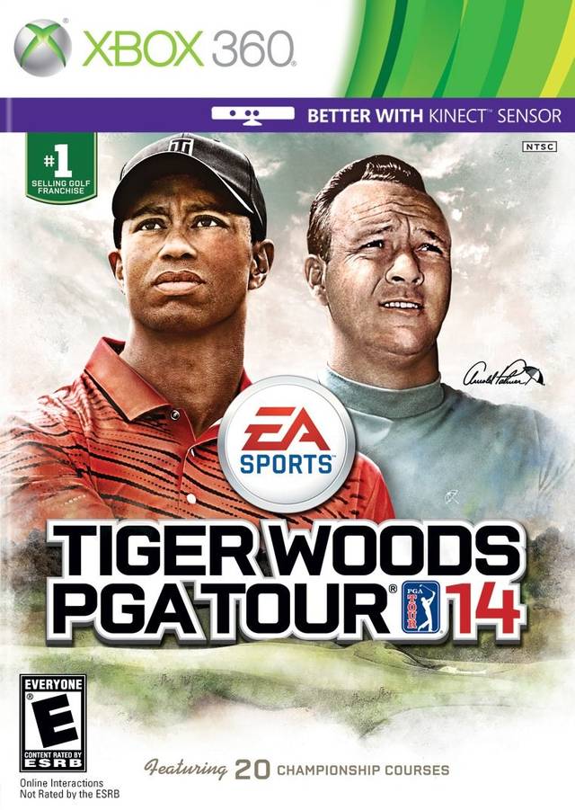 Tiger Woods PGA Tour 14 - Xbox 360 [Pre-Owned] Video Games Electronic Arts