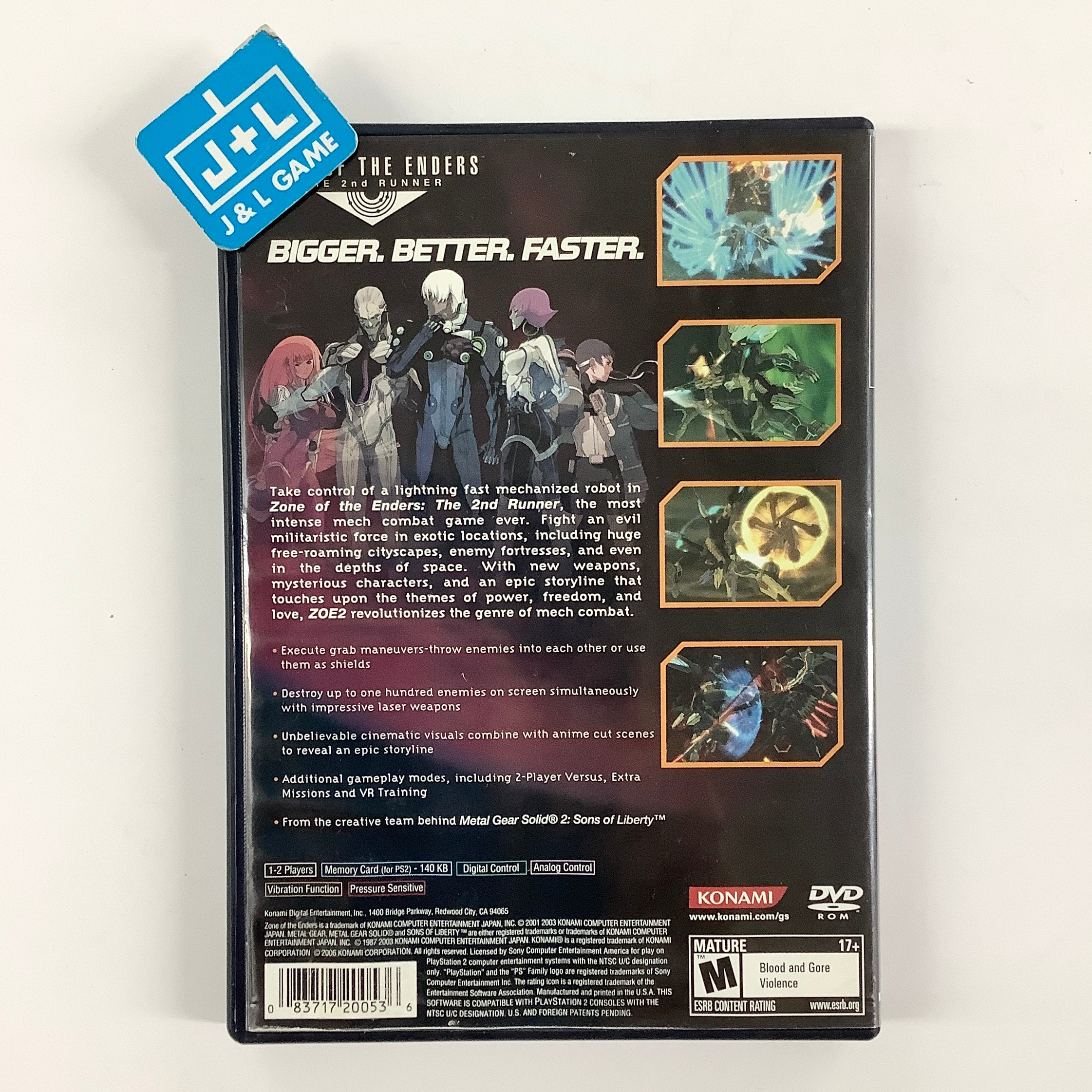 Zone of the Enders: The 2nd Runner - (PS2) PlayStation 2 [Pre-Owned] Video Games Konami