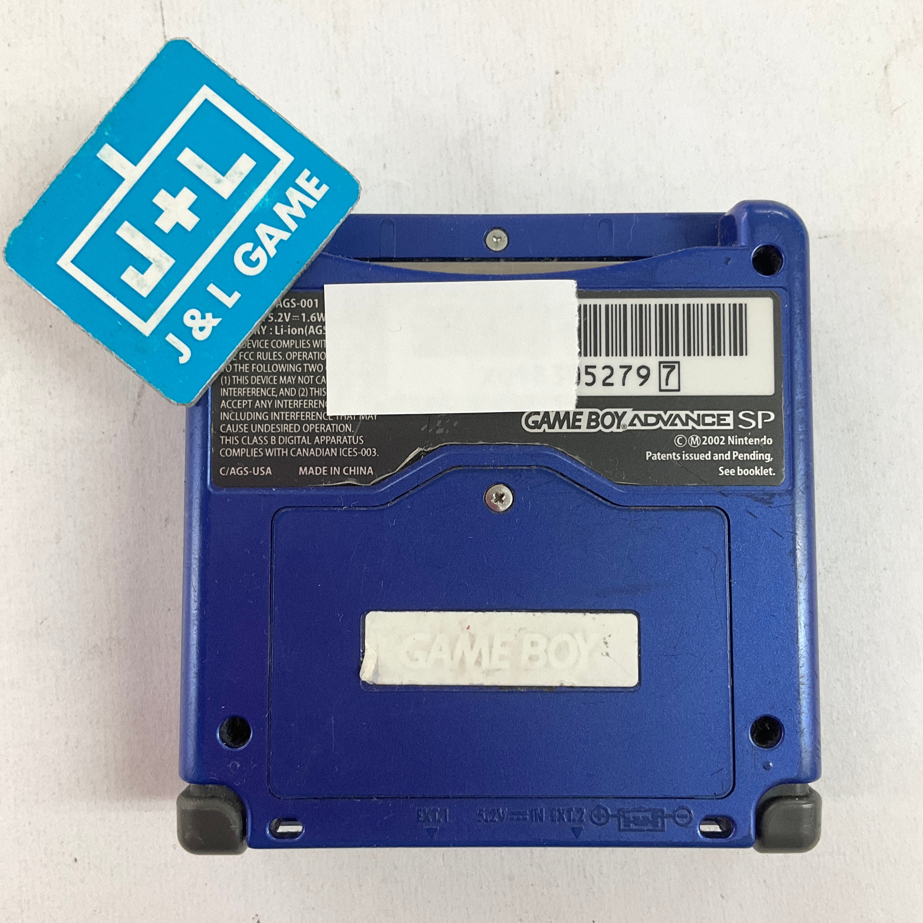 Nintendo Game Boy Advance SP Console AGS-001 (Blue) - (GBA) Game Boy Advance SP [Pre-Owned] CONSOLE Nintendo