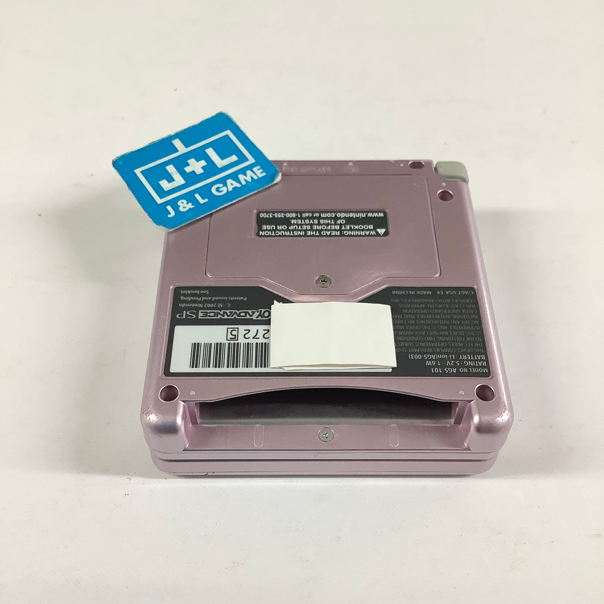 Nintendo Game Boy Advance SP Console AGS - 101 (Pearl Pink) - (GBA) Game Boy Advance SP [Pre-Owned]