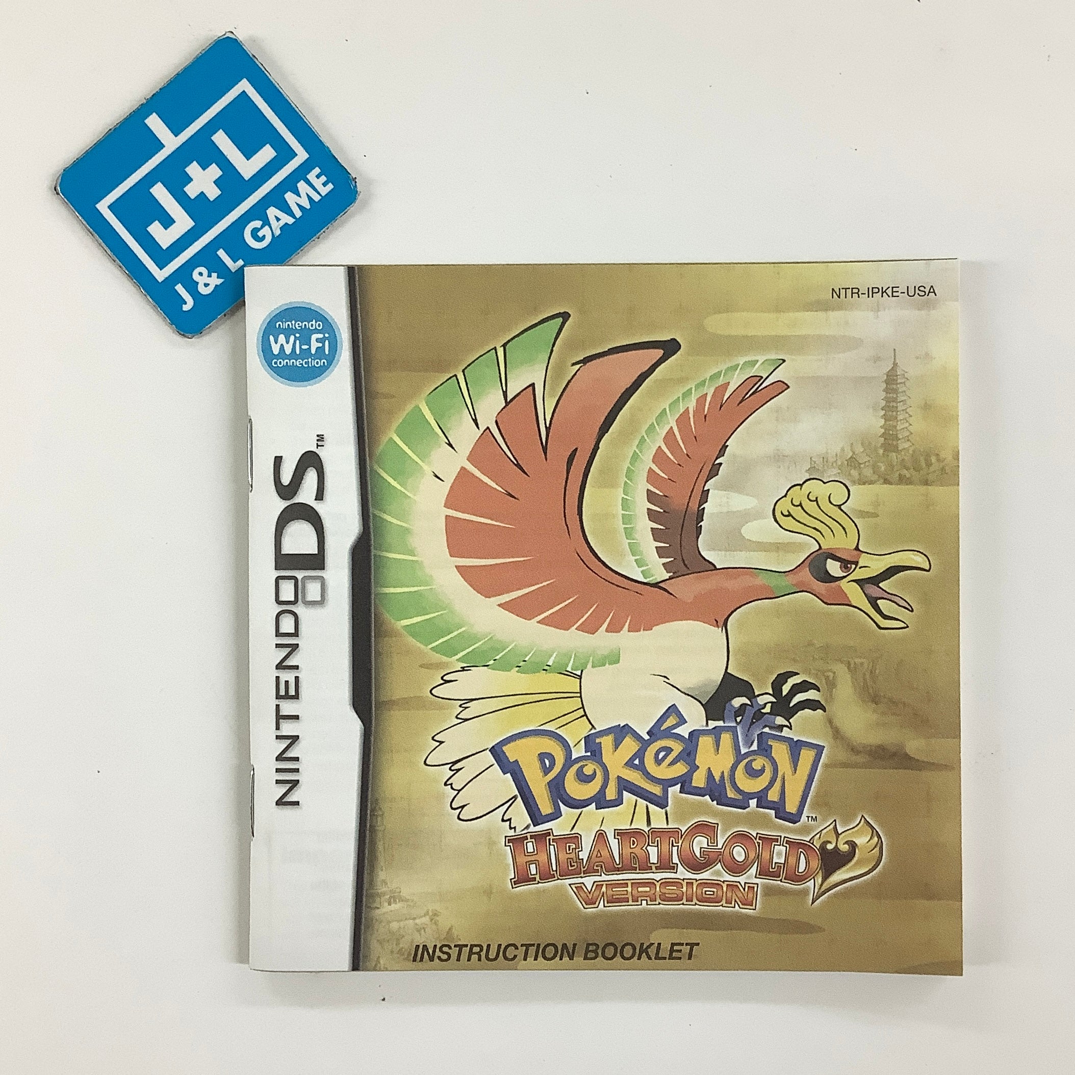 Pokemon HeartGold Version (w/ Pokewalker) - (NDS) Nintendo DS [Pre-Owned]