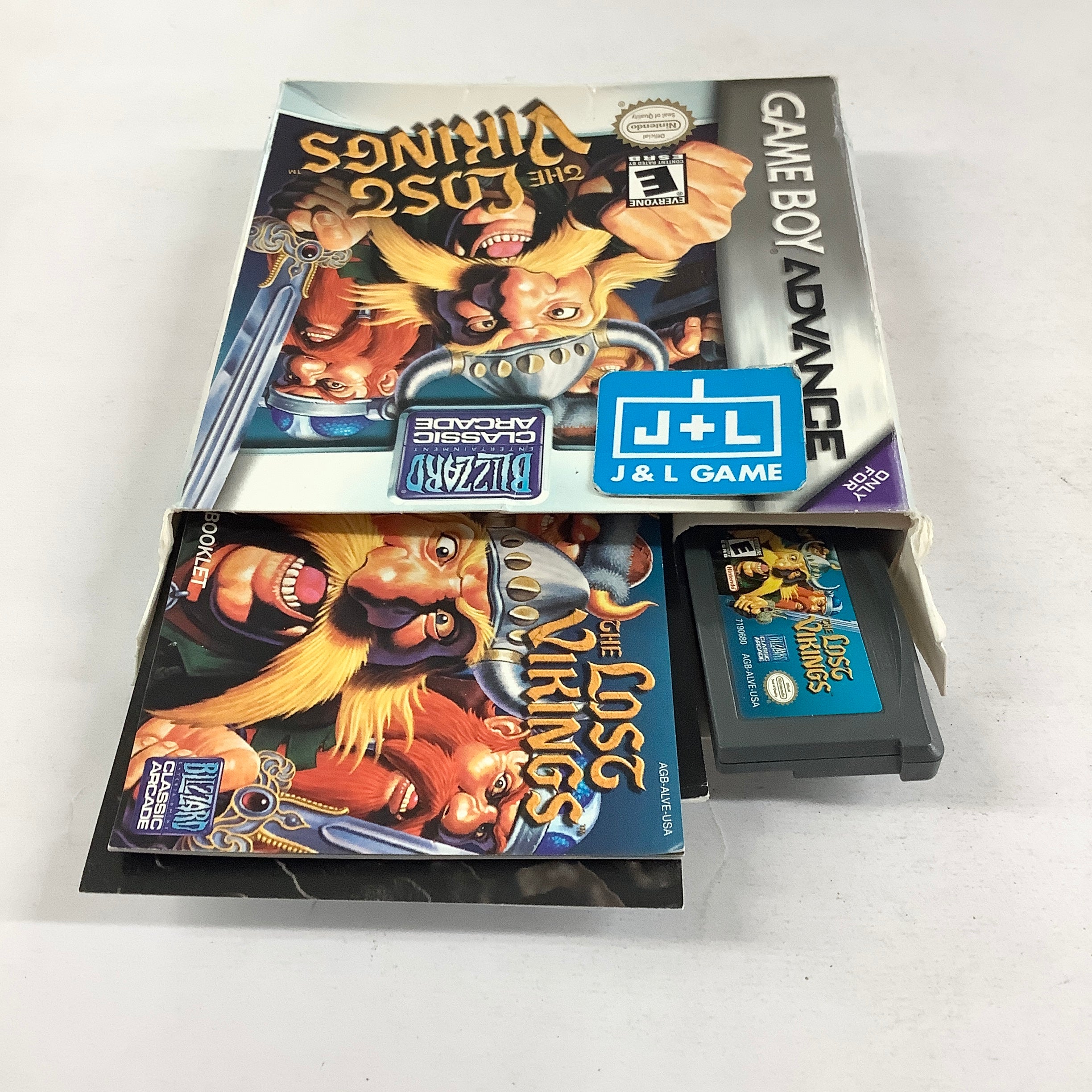 The Lost Vikings - (GBA) Game Boy Advance [Pre-Owned] Video Games Blizzard Classic Arcade