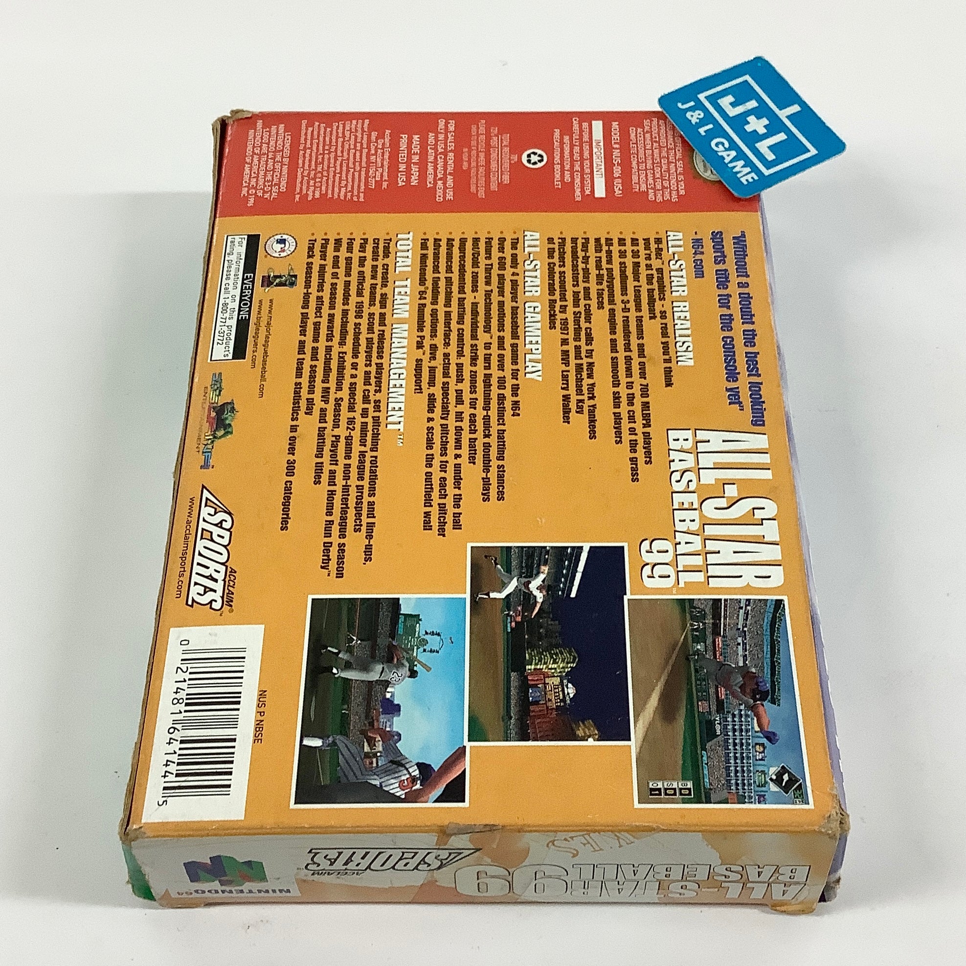 All-Star Baseball 99 - (N64) Nintendo 64 [Pre-Owned] Video Games Acclaim