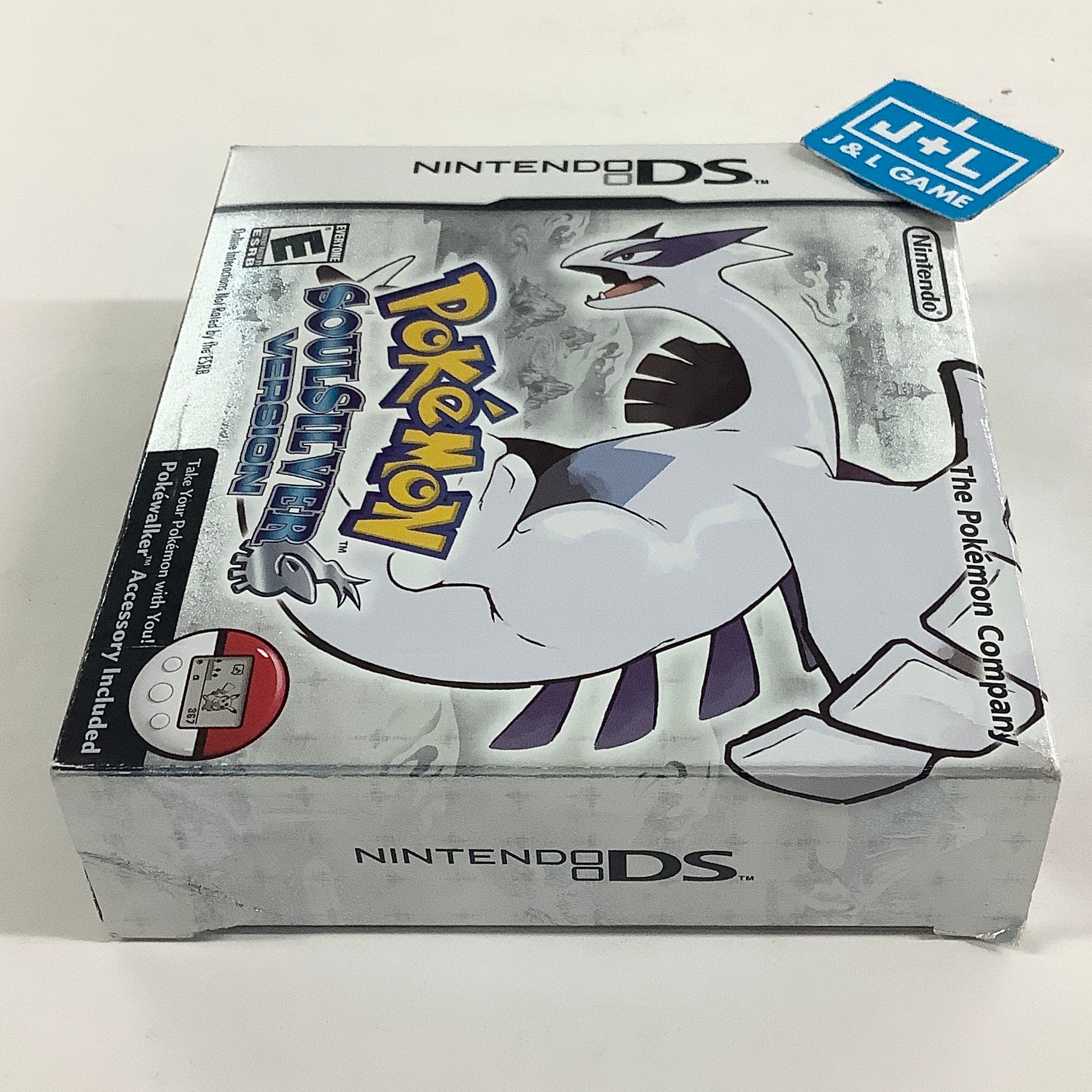 Pokemon SoulSilver Version (W/ Pokewalker)- (NDS) Nintendo DS [Pre-Owned] Video Games Nintendo