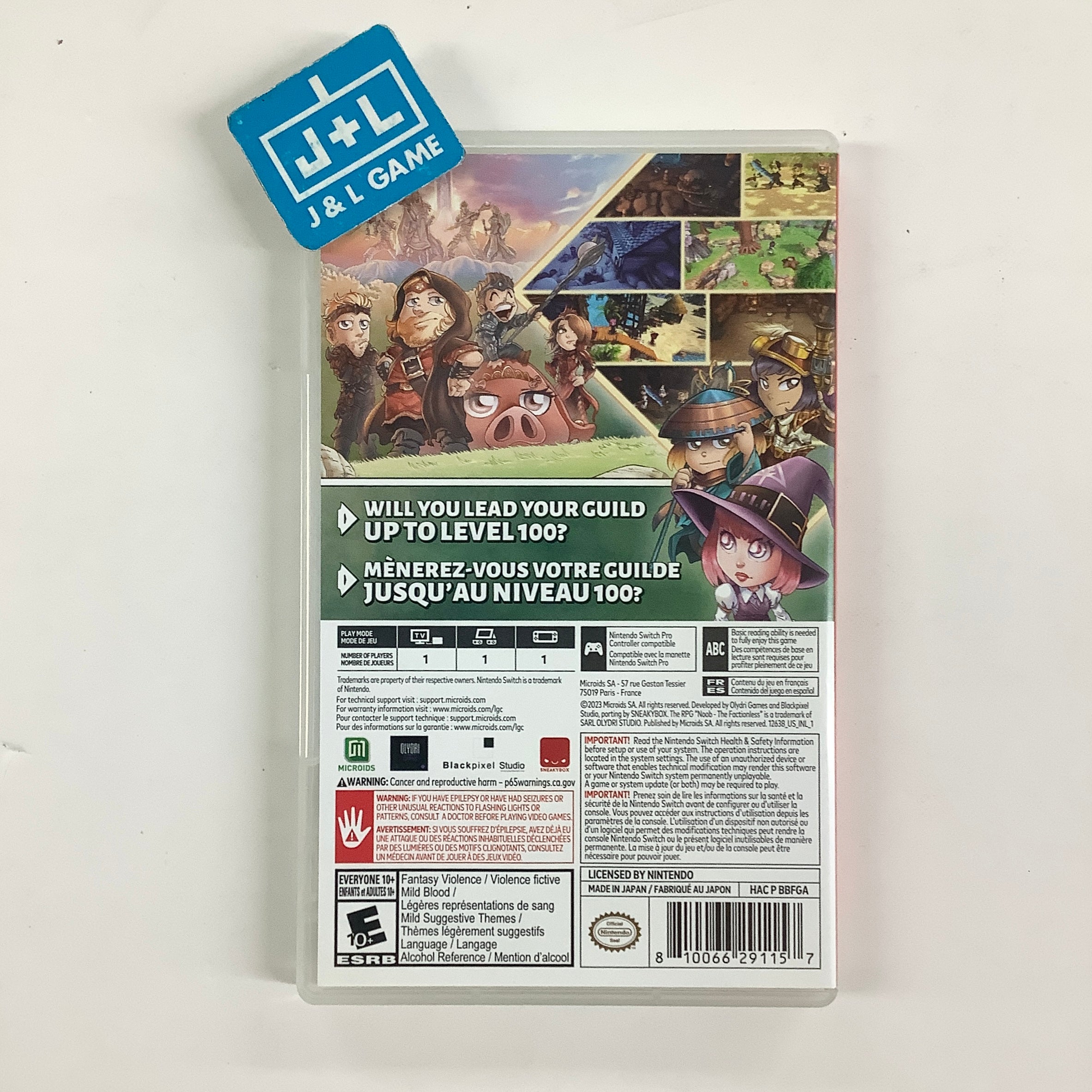 NOOB: The Factionless - (NSW) Nintendo Switch [Pre-Owned] Video Games Microids