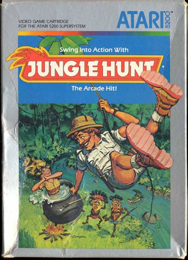 Jungle Hunt - (A52) Atari 5200 [Pre-Owned]