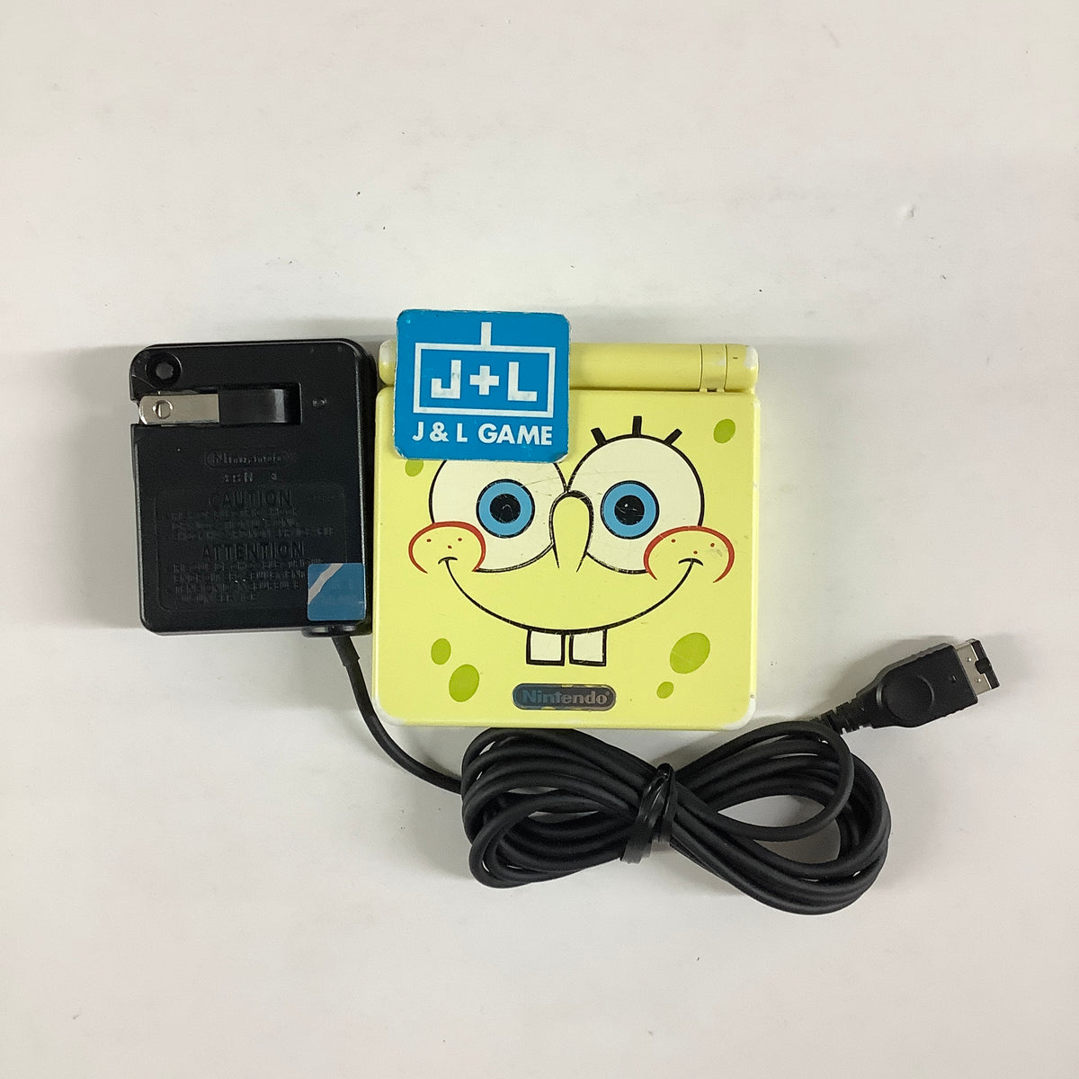Nintendo Game Boy Advance SP Console AGS - 101 (SpongeBob SquarePants) - (GBA) Game Boy Advance SP [Pre-Owned]