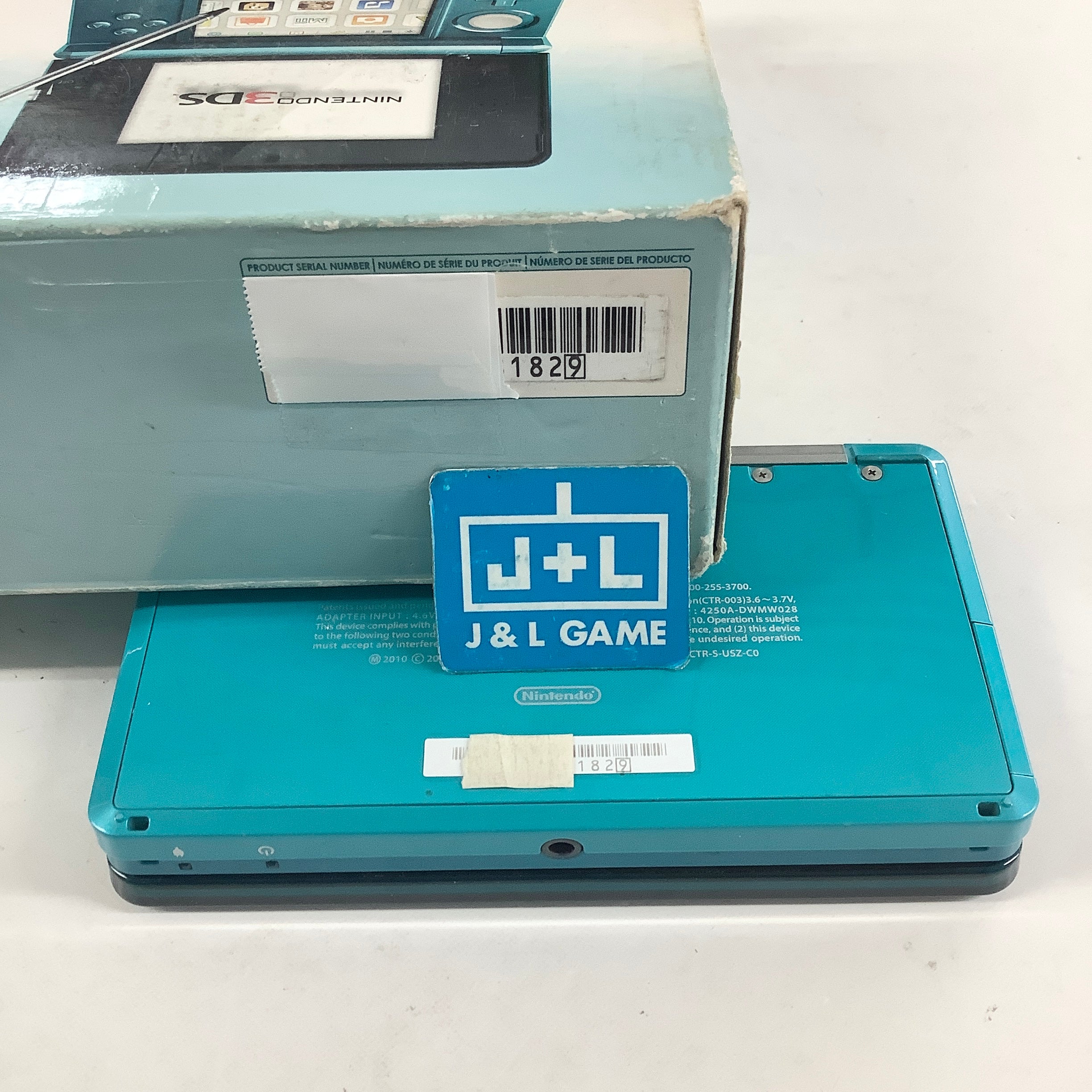 Nintendo 3DS Console (Aqua Blue) - Nintendo 3DS [Pre-Owned]
