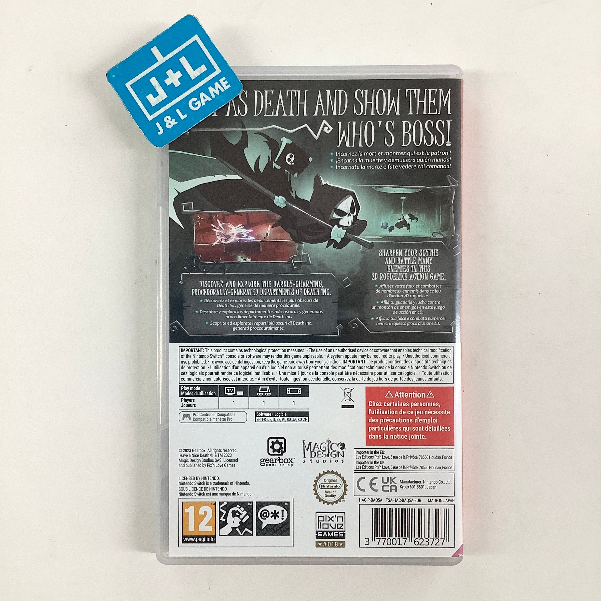 Have a Nice Death - (NSW) Nintendo Switch [Pre-Owned] (European Import) Video Games Pix'n Love Games
