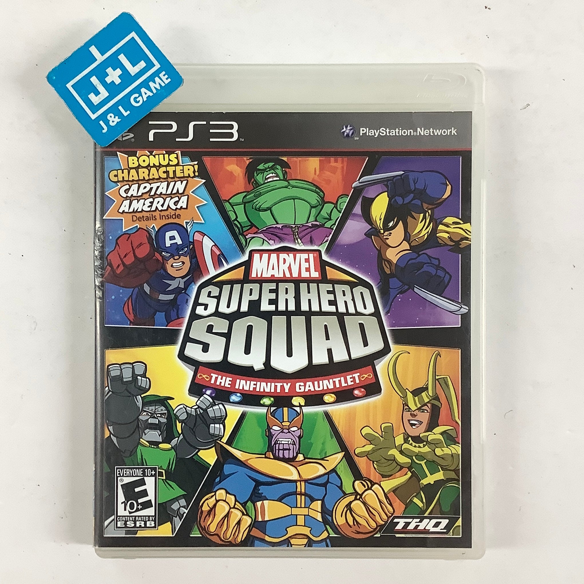 Marvel Super Hero Squad: The Infinity Gauntlet - (PS3) PlayStation 3 [Pre-Owned] Video Games THQ